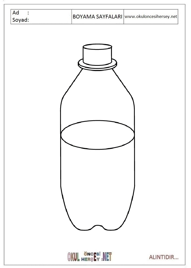 Шаблон вода для детей. Бутылка раскраска. Вода раскраска. Пластиковая бутылка раскраска. Бутылка раскраска для детей.