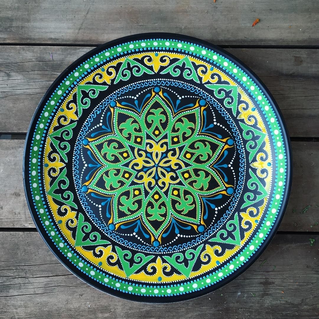 Расписные татарские тарелки