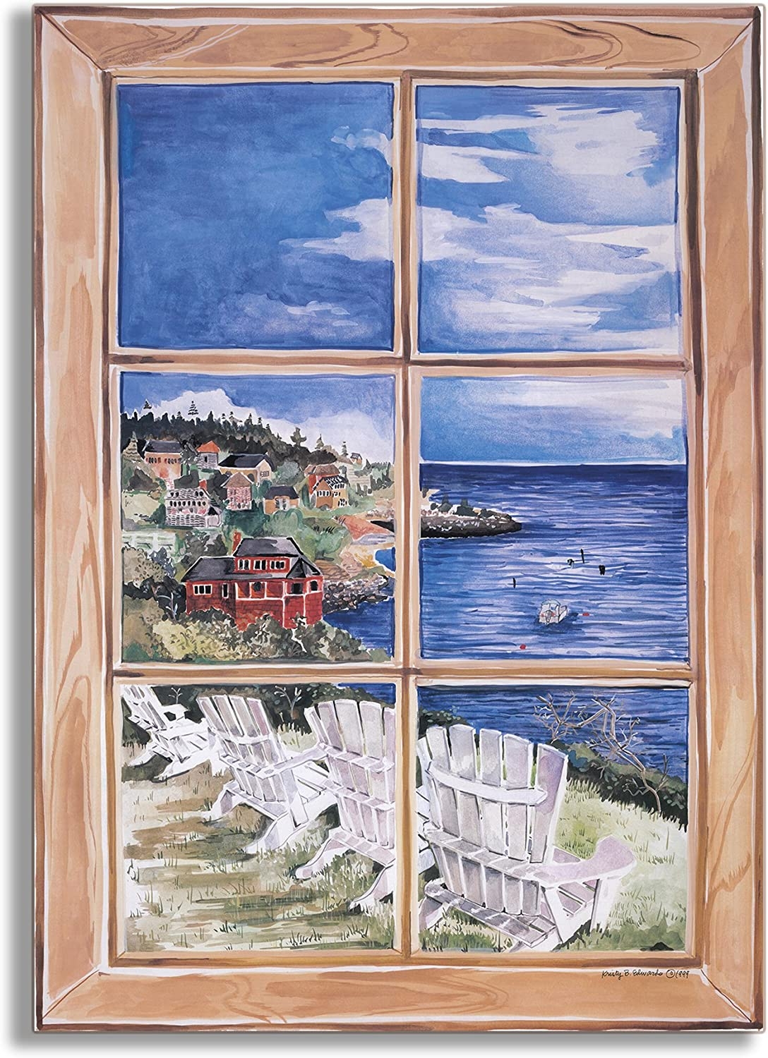 Постеры на стену с изображением окна
