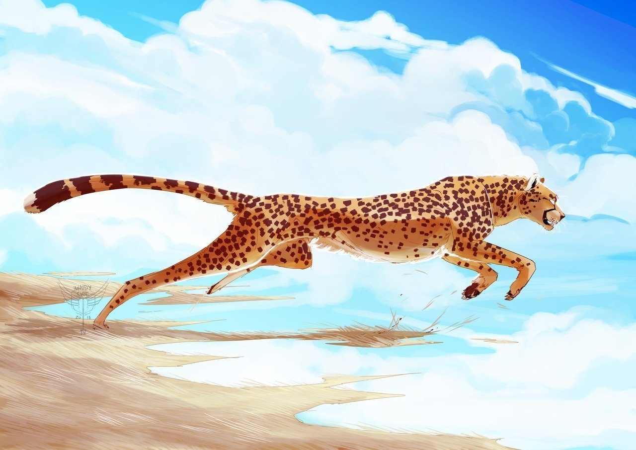 Леопард детский рисунок - 58 фото