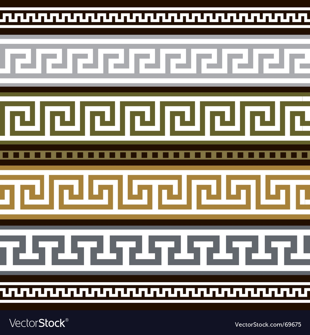 Греческий орнамент Меандр