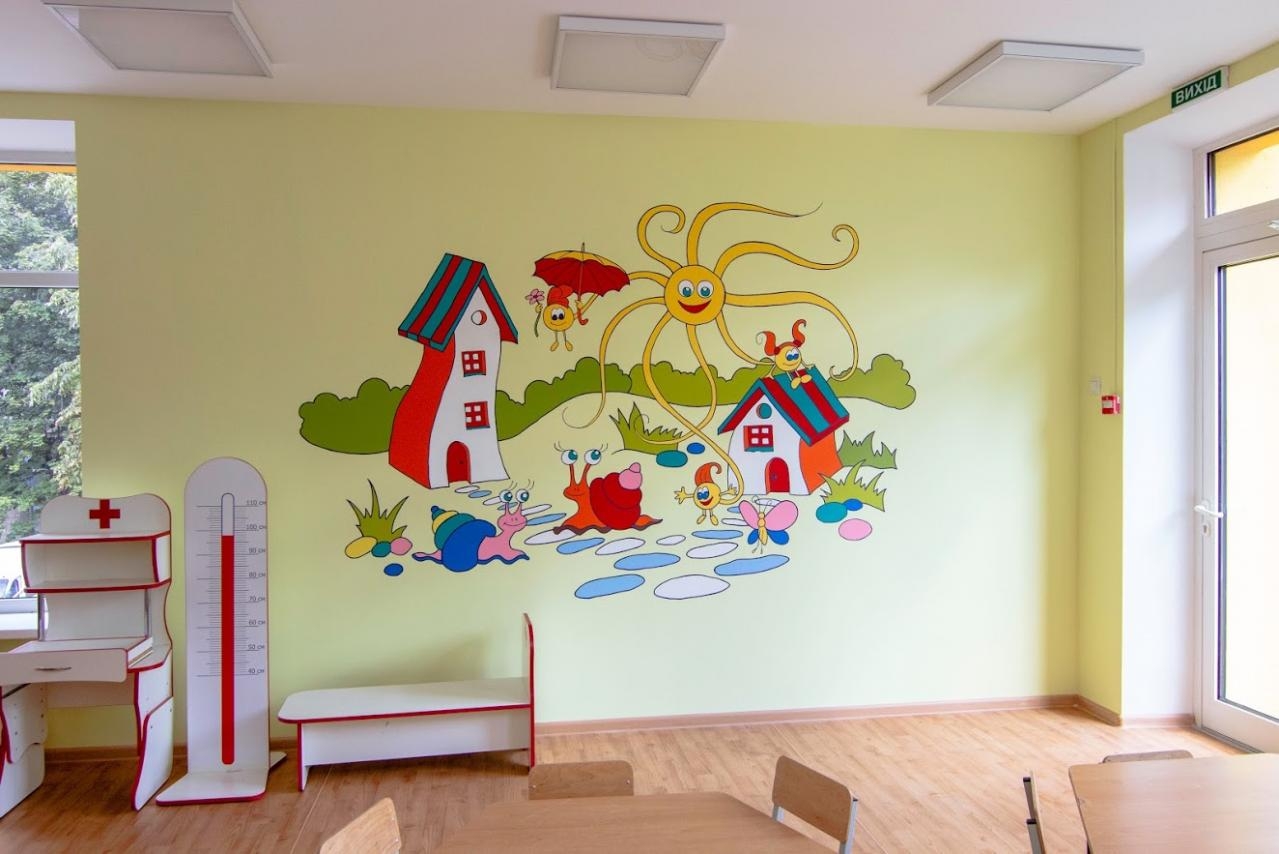 Креативные стены в детском саду