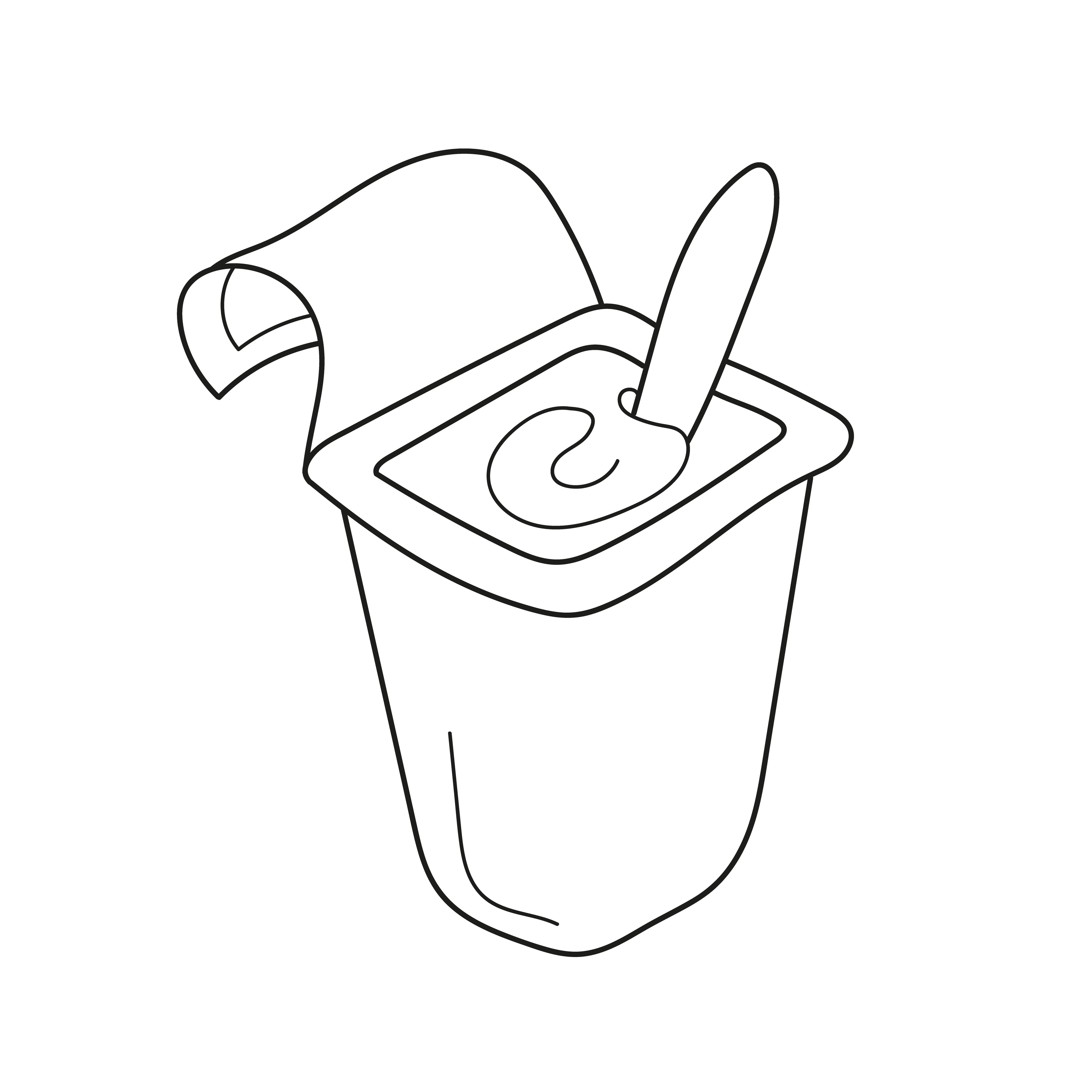 Раскраска по номерам Мюсли с йогуртом (BK-GX25019) (Без коробки)