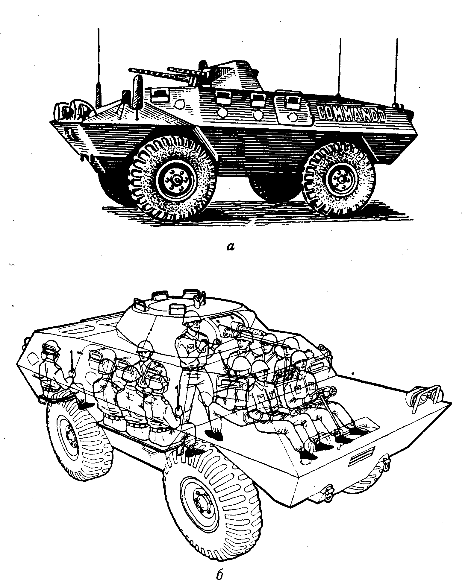 Рисунок брдм карандашом