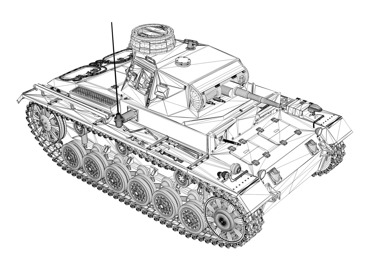 SD. КФЗ. 141 Panzer III Ausf