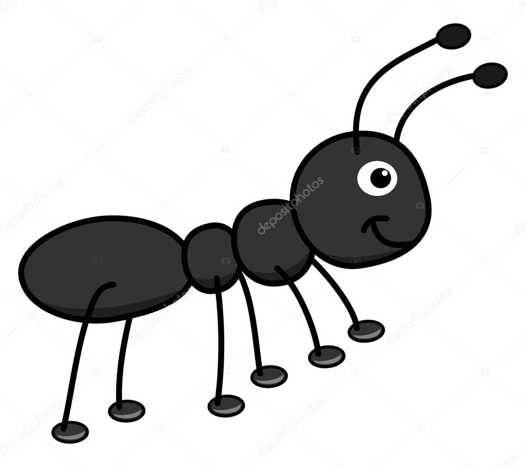 Черные муравьи из мультика