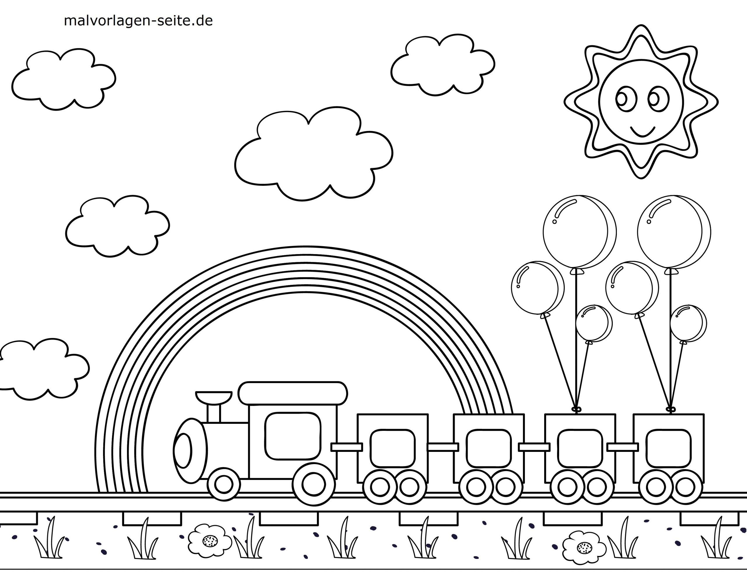 Нарисовать детскую железную. Поезд картинка для детей раскраска. Паровоз раскраска для детей. Раскраска вагончики паровозика. Паровозик раскраска для детей.