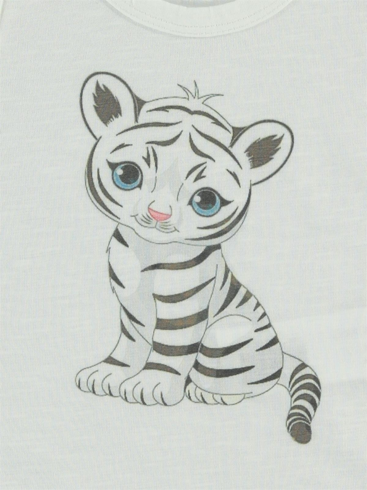 Нарисовать тигренка