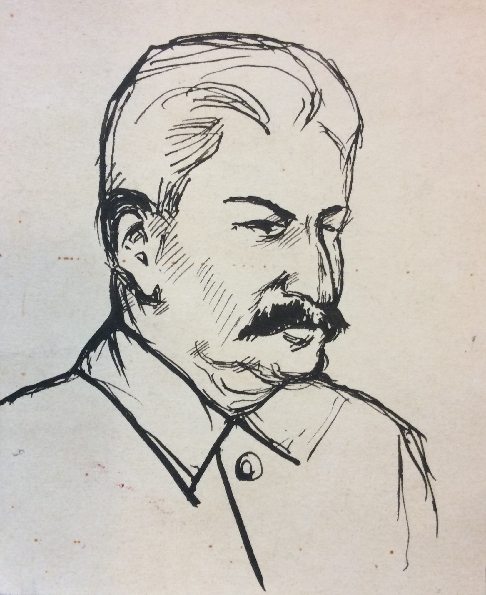 Живописные и графические портреты Сталина