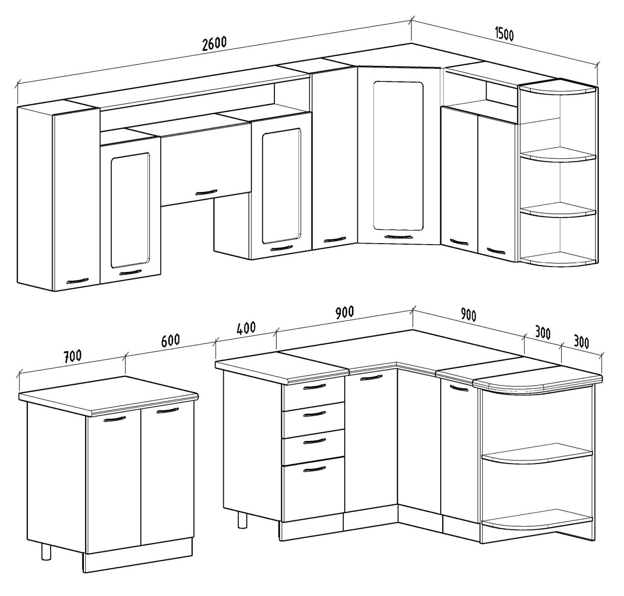 кухонные шкафы своими руками чертежи и схемы