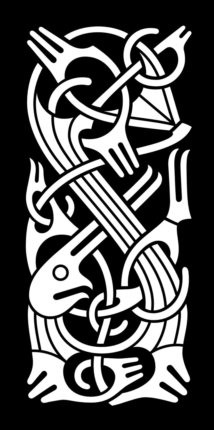 Скандинавский орнамент Маммен