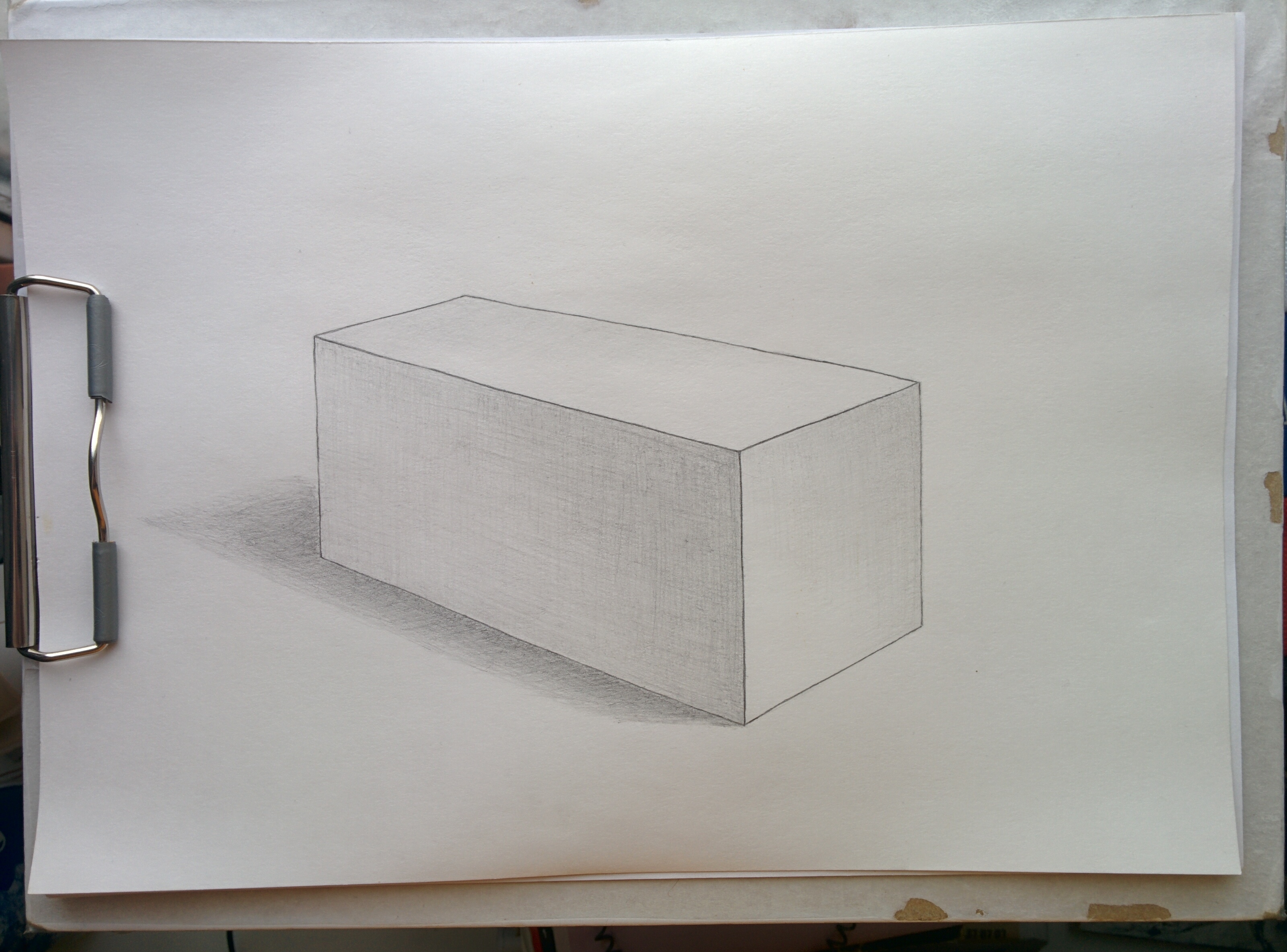 гипсовый куб для рисования