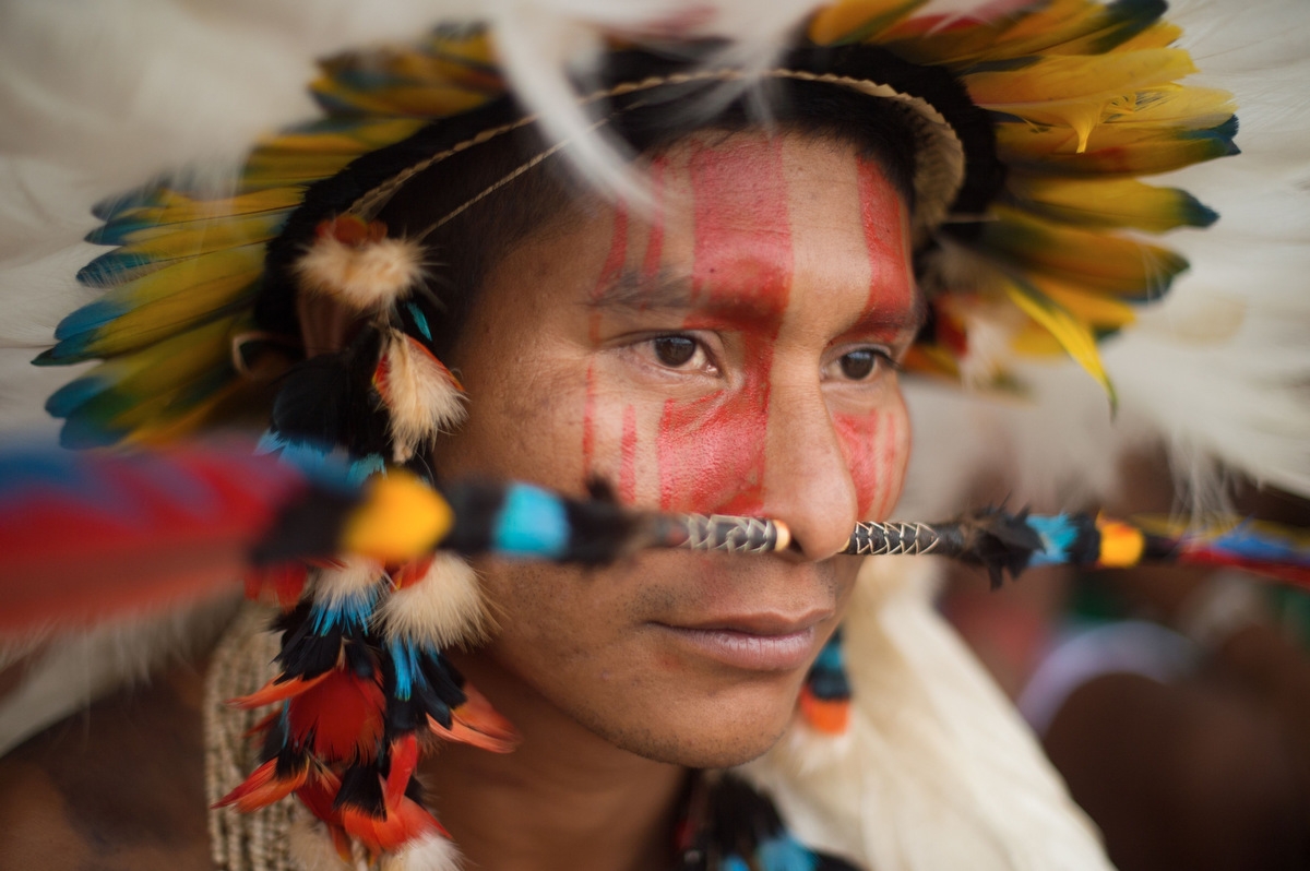Индейская раскраска лица - 65 фото