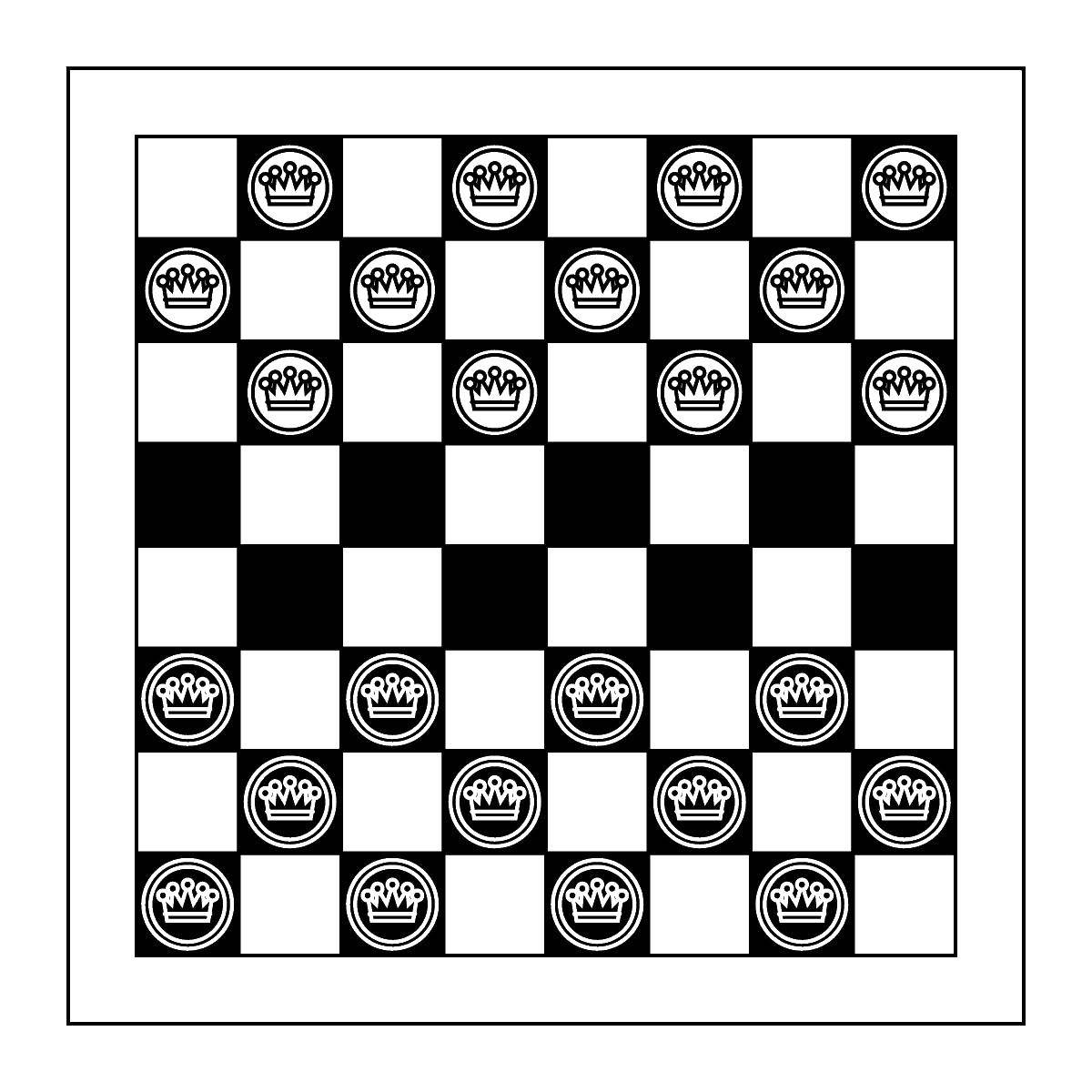 TERRIS PLUS-70 CHESS - укулеле сопрано, рисунок шахматы, пластик