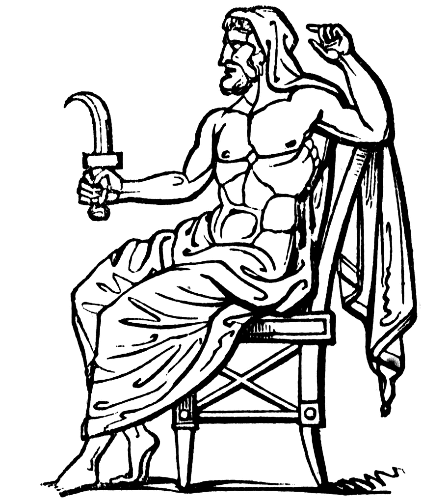 Бог Сатурн античная мифология