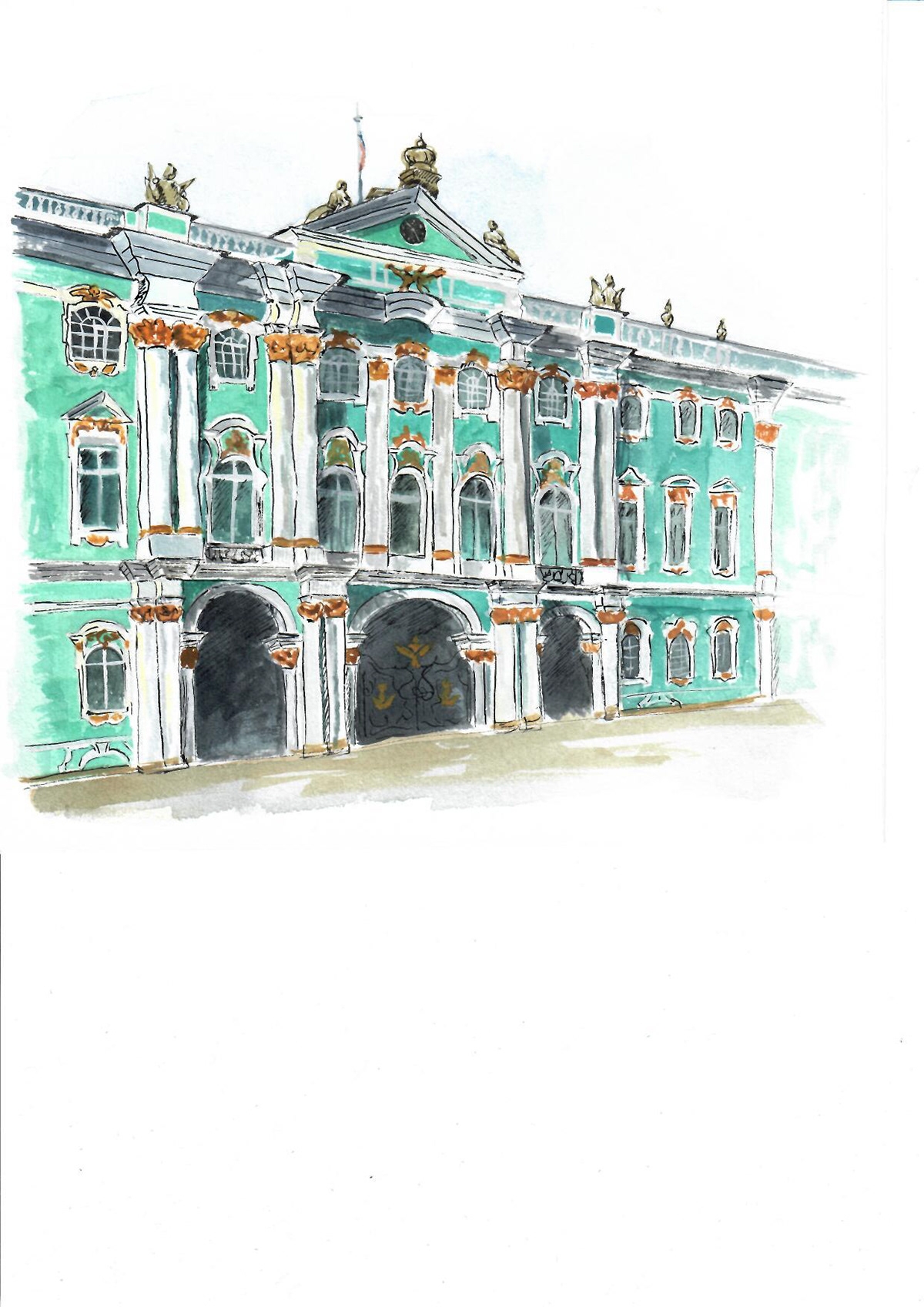 Зимний дворец Эрмитаж для детей