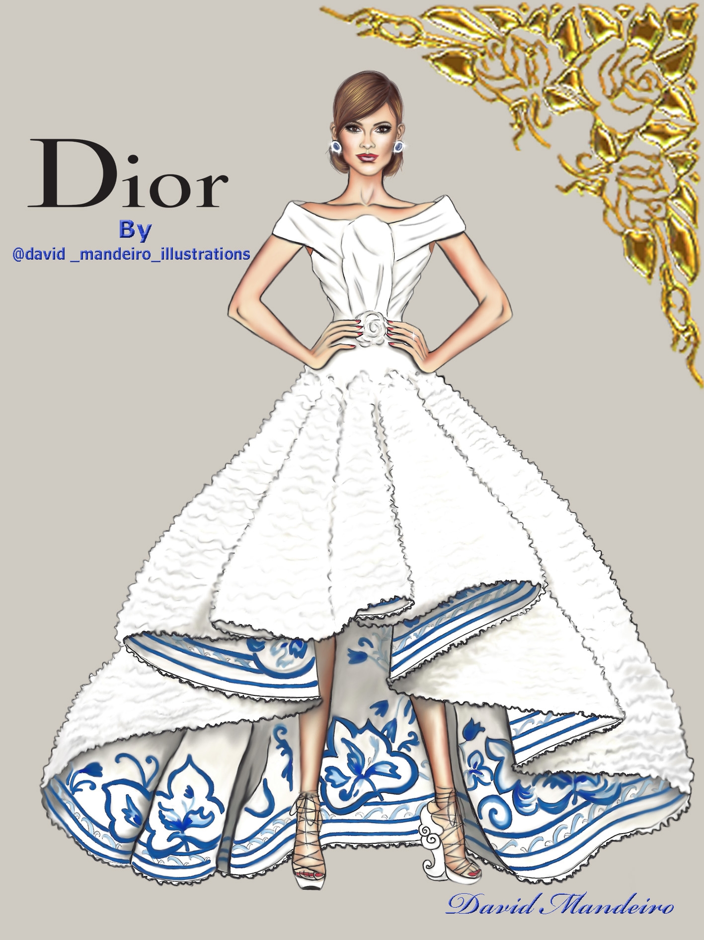 Эскизы Dior