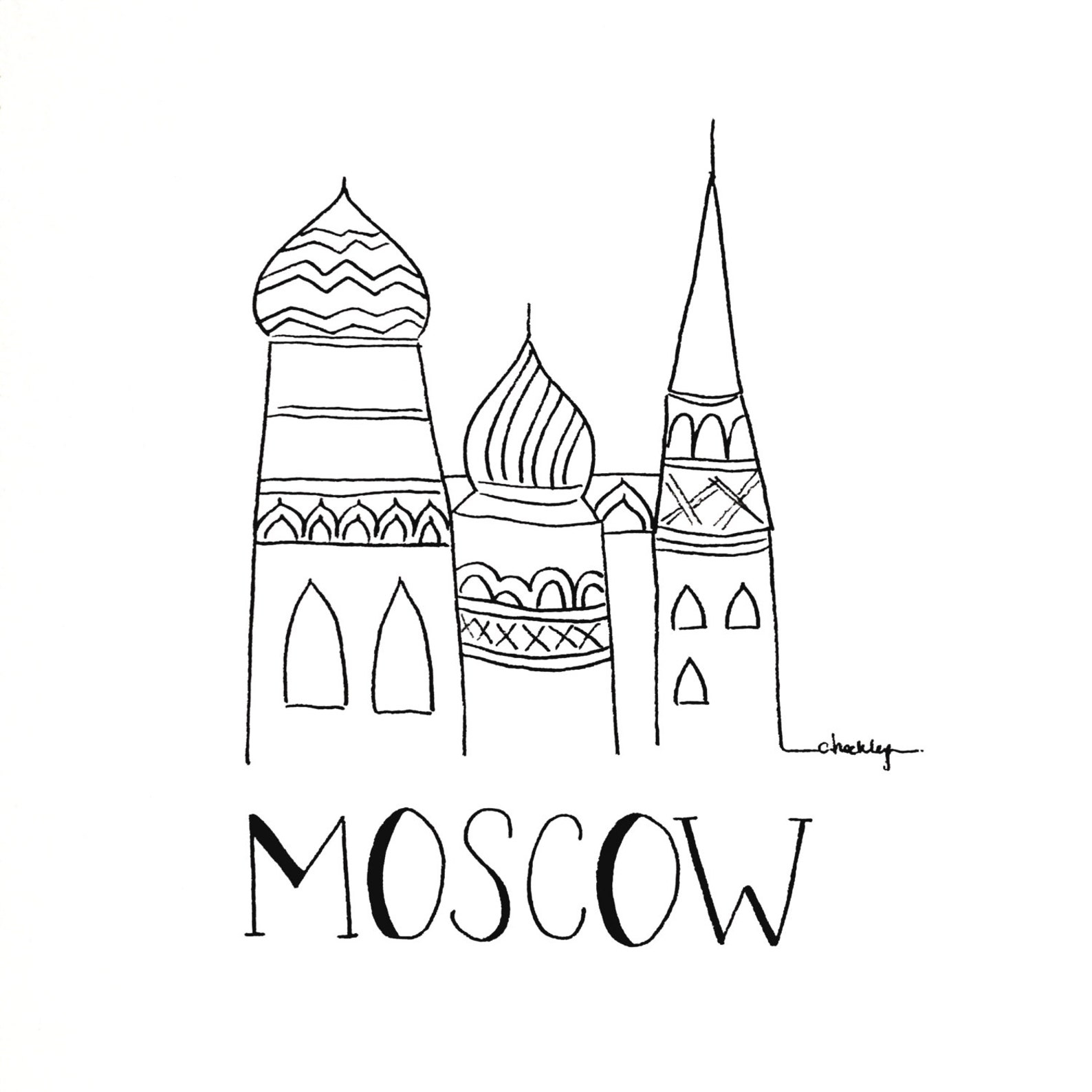 Раскраска кремль москва распечатать