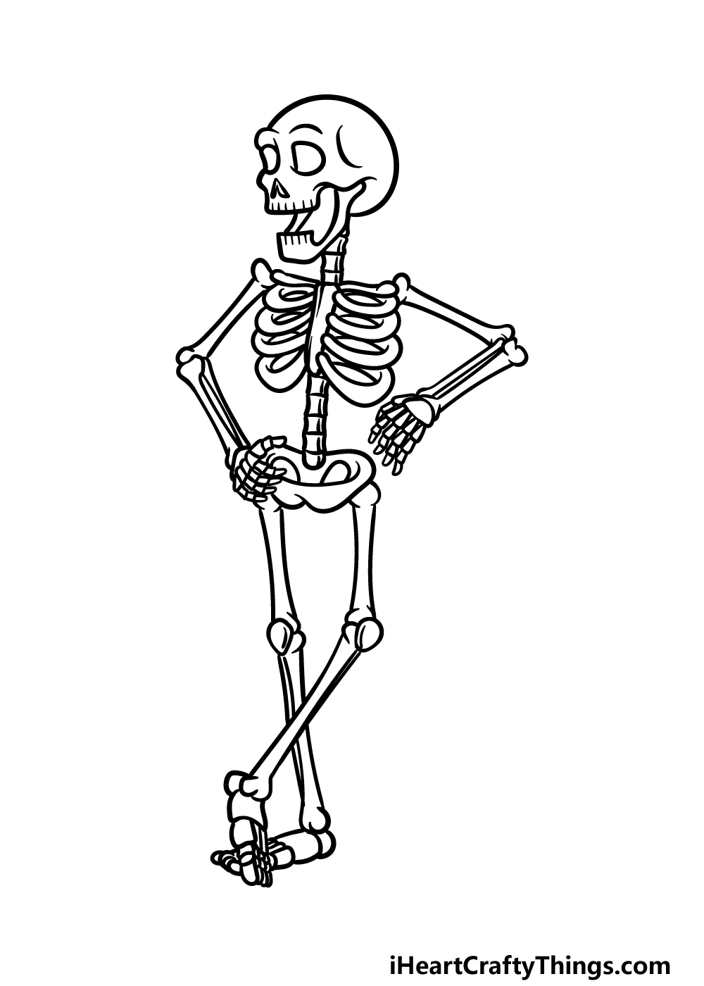 Скелет картинка для детей