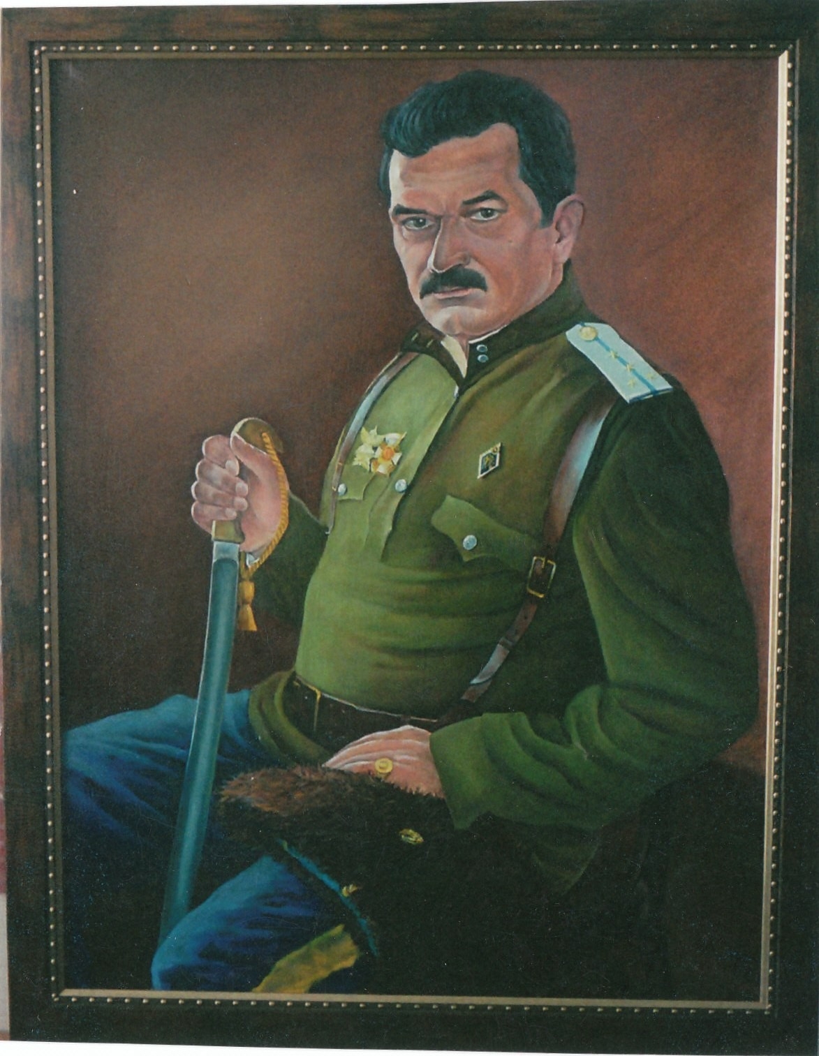 Портрет казака Бирюков