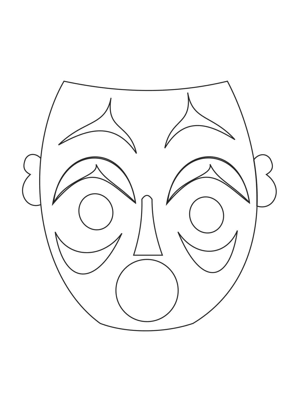Распечатать картинку маску. Маска раскраска для лица в пакетах с яблоком.