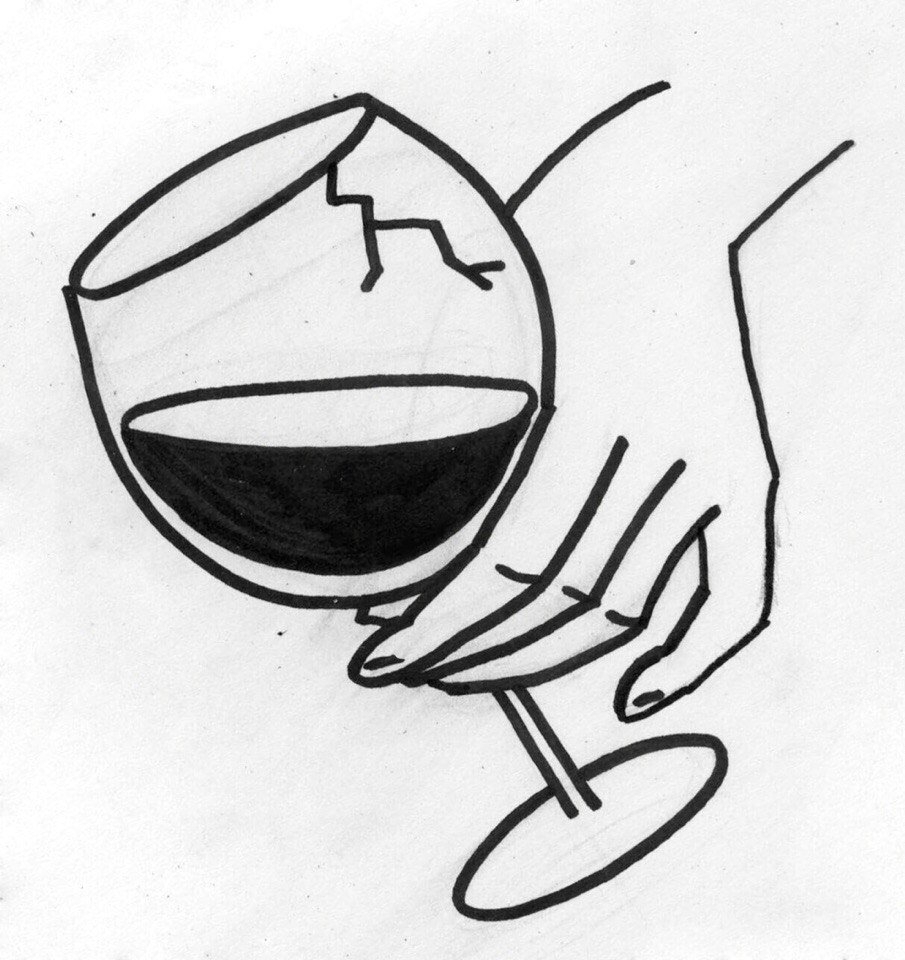 Вино для срисовки