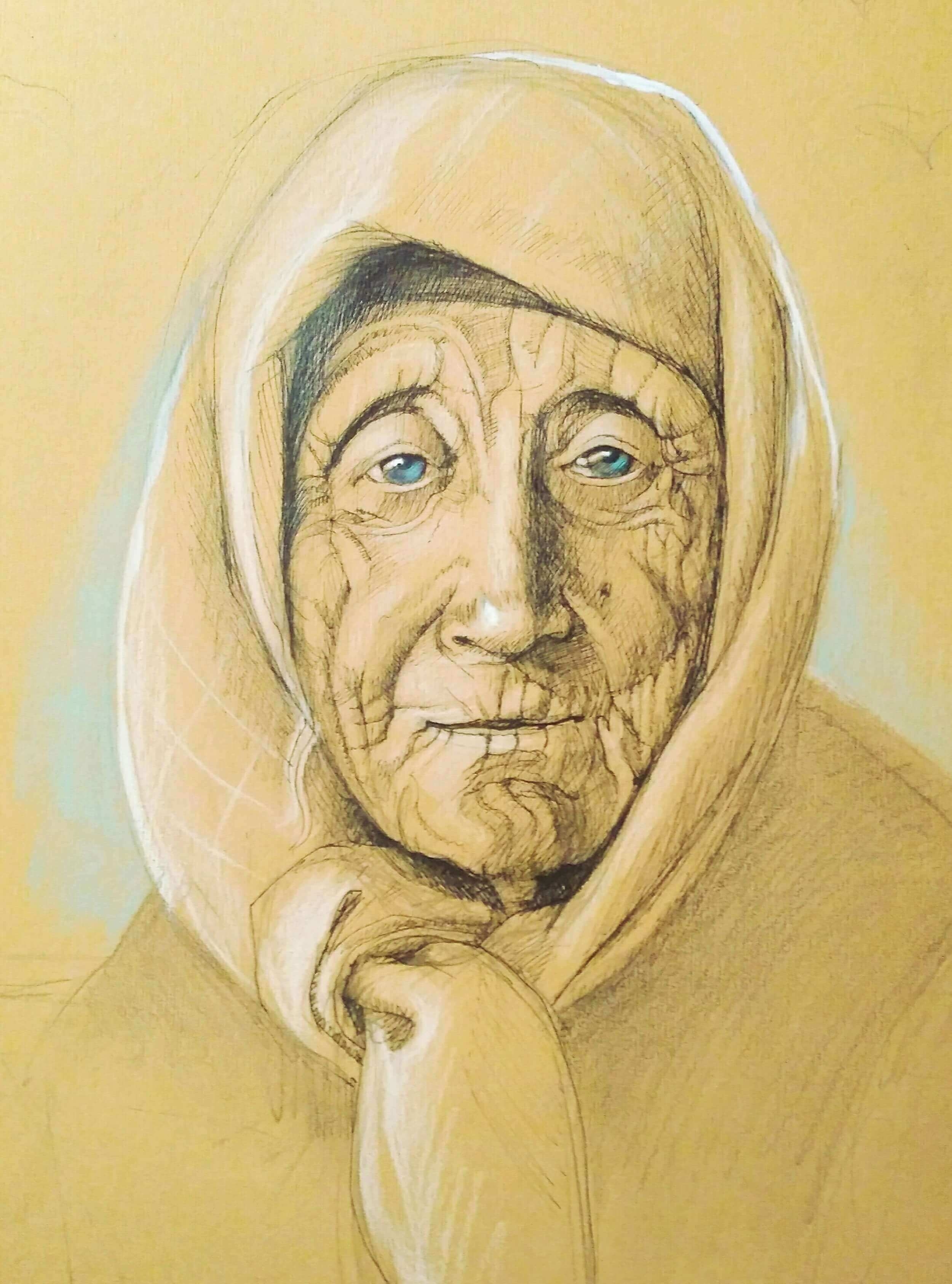 Поленов портрет бабушки