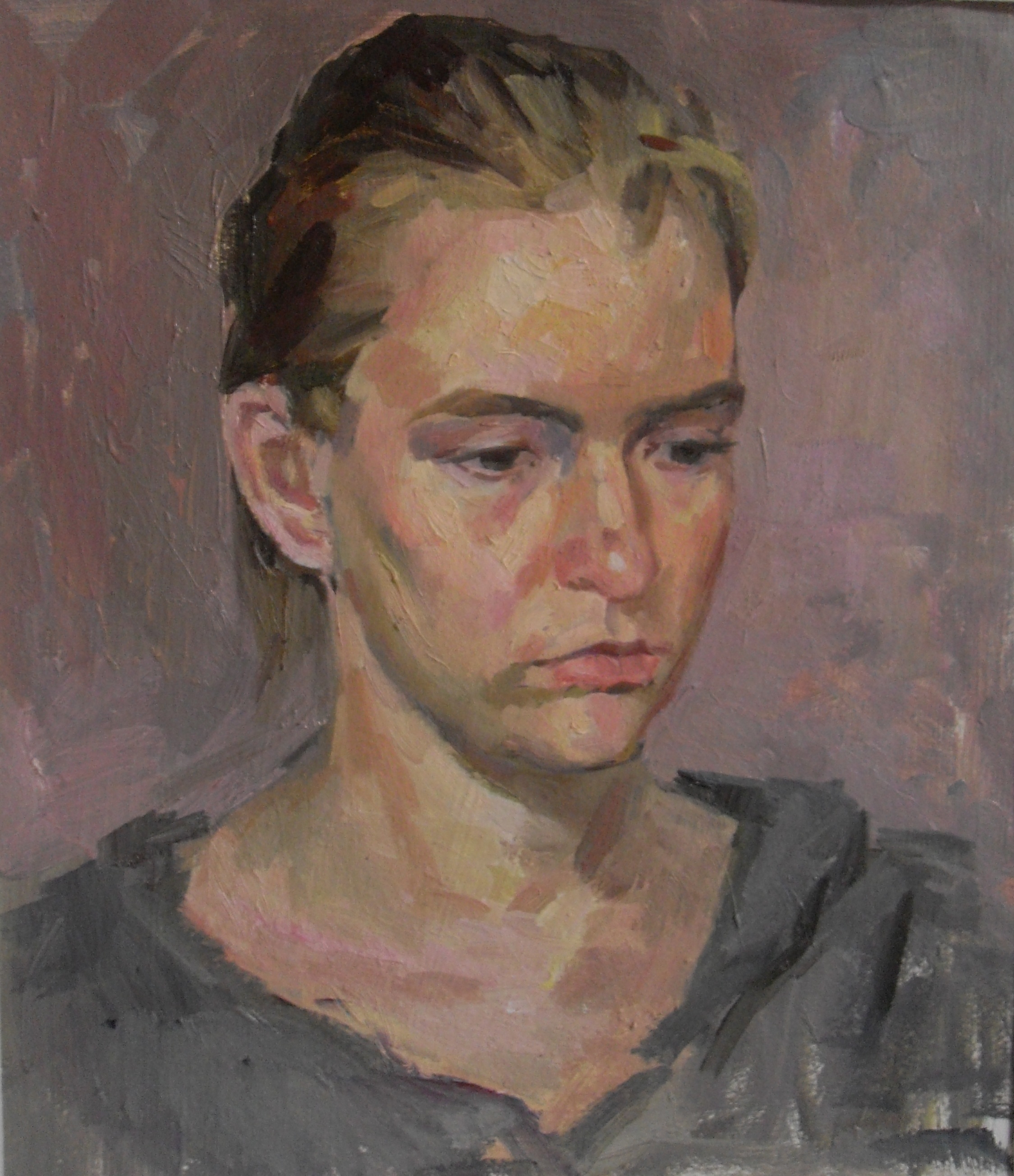 Akademicheskiy живопись портрет