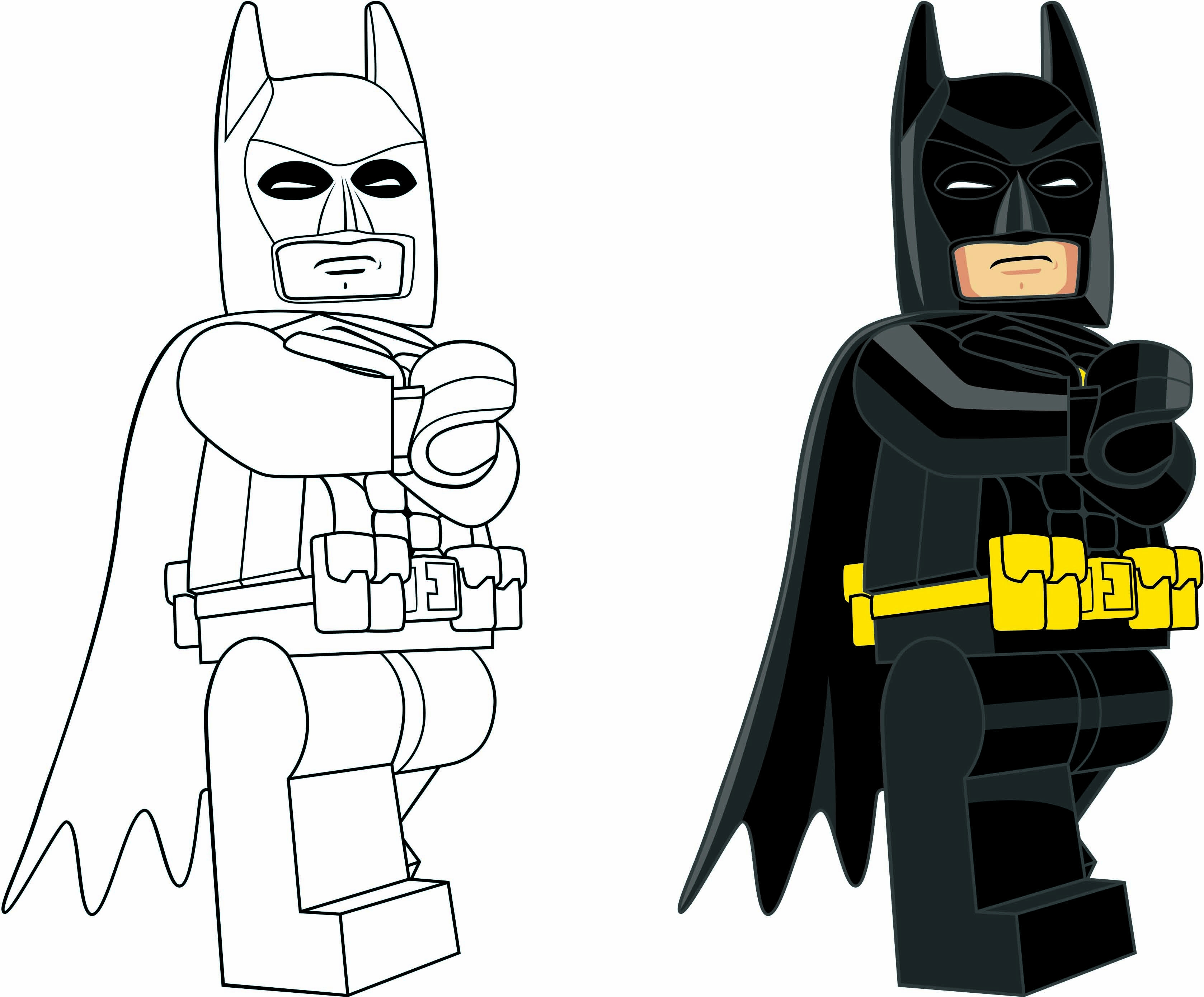 Книга-раскраска LEGO Batman Весёлые раскраски Бэтмен