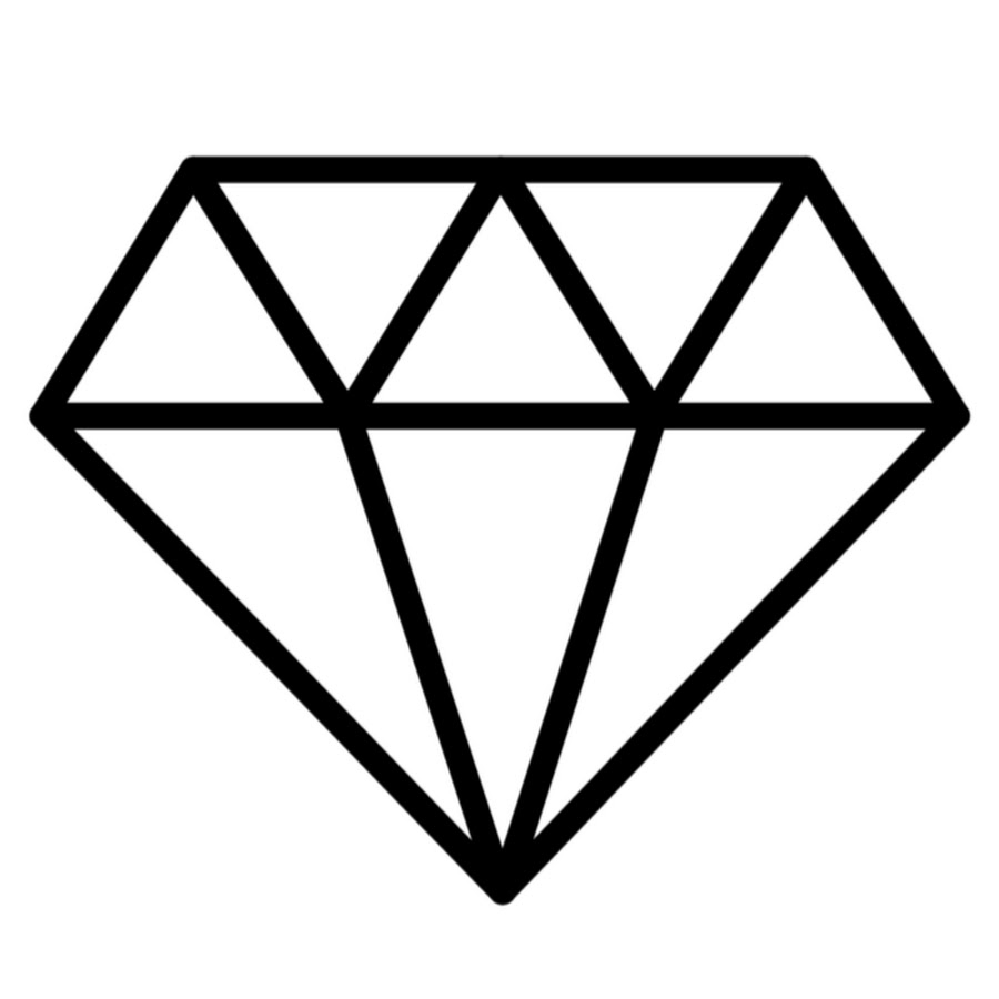 Алмаз схематично