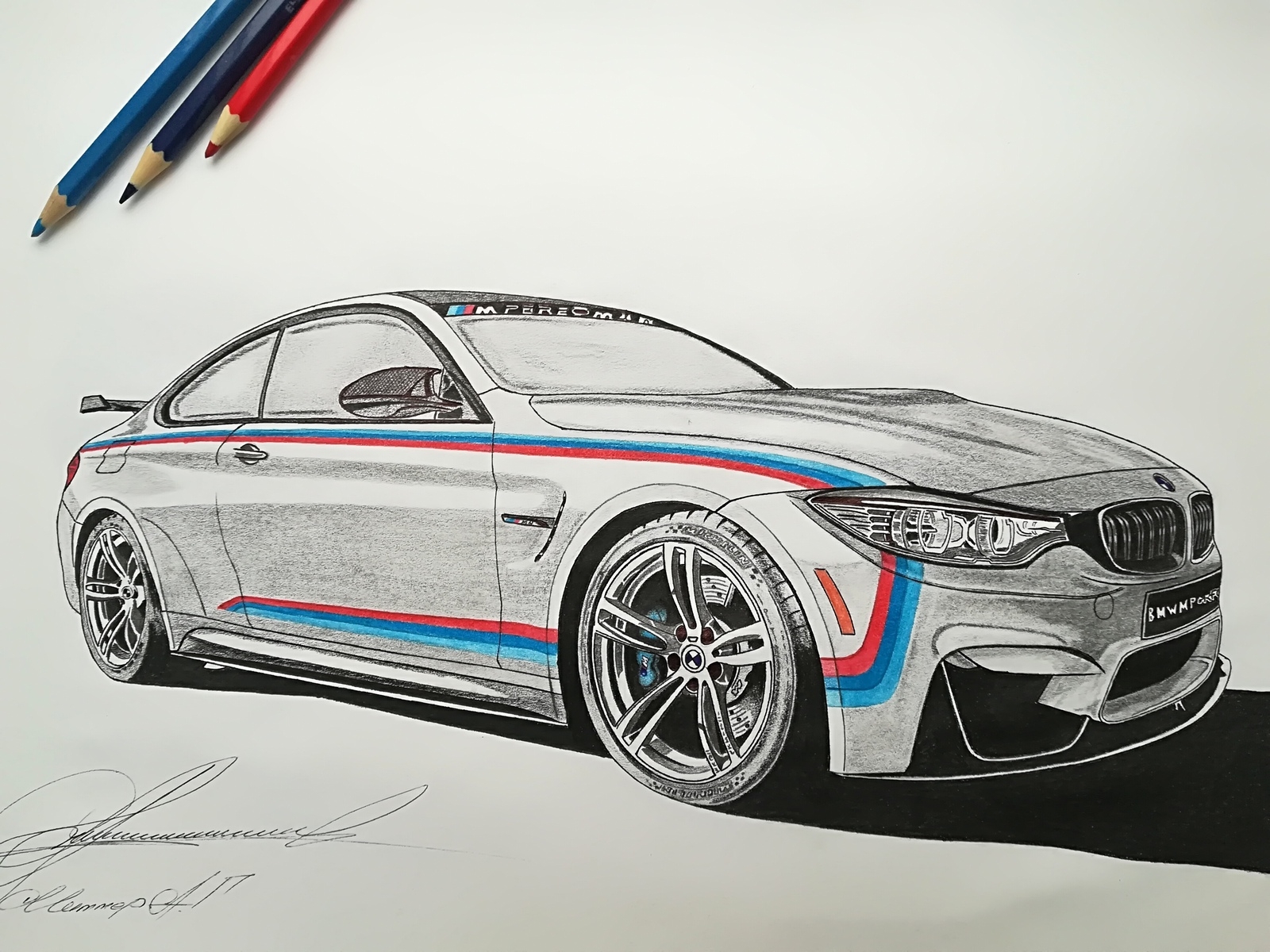 BMW m5 Pencil