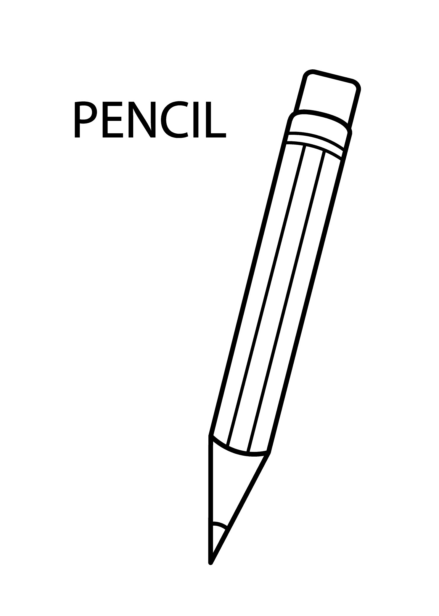 Раскраска с карандашами