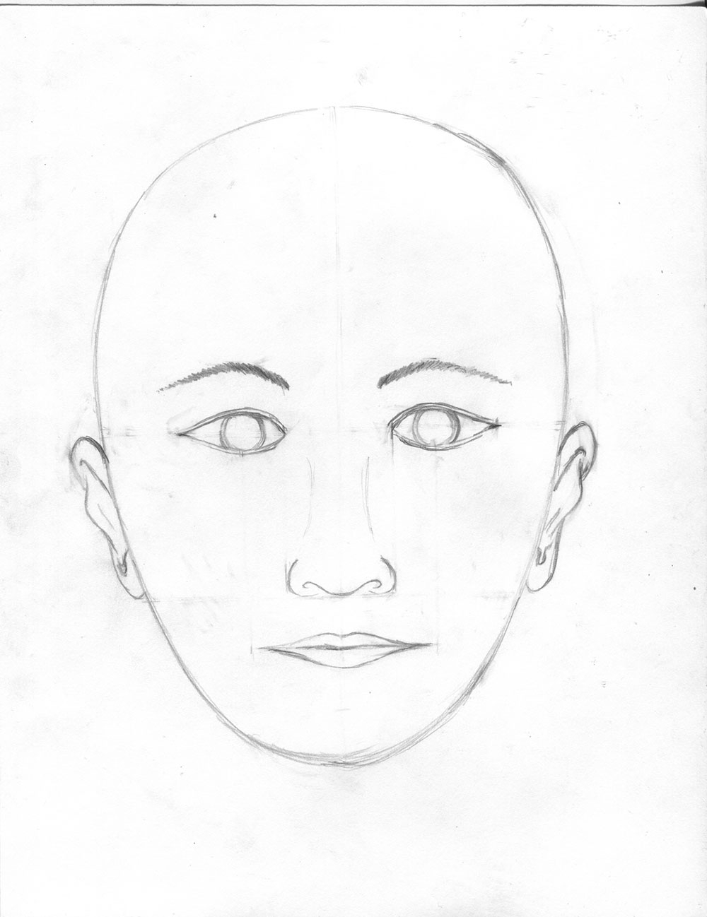 Портрет легкий 6 класс изо. Лицо рисунок. Лицо для рисования портрета. Человеческое лицо рисунок. Лицо карандашом.