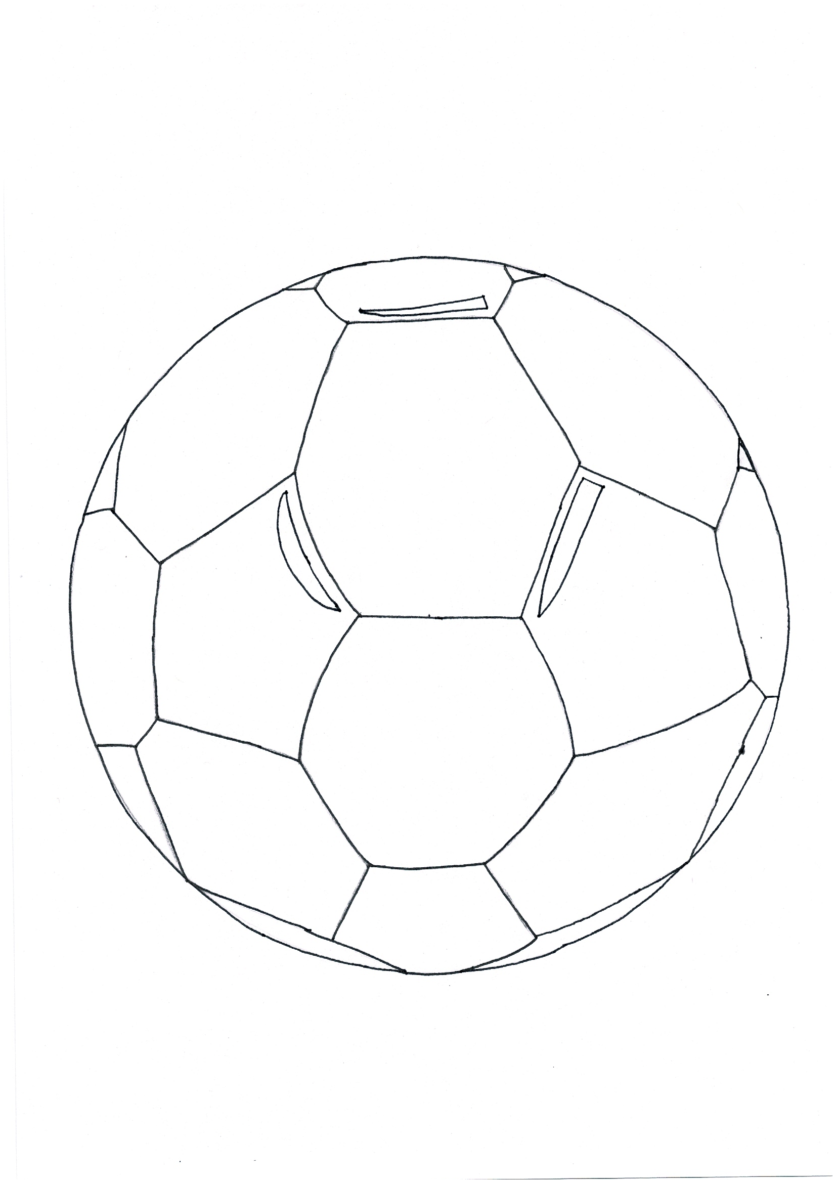 Футбольный мяч рисунок карандашом для срисовки
