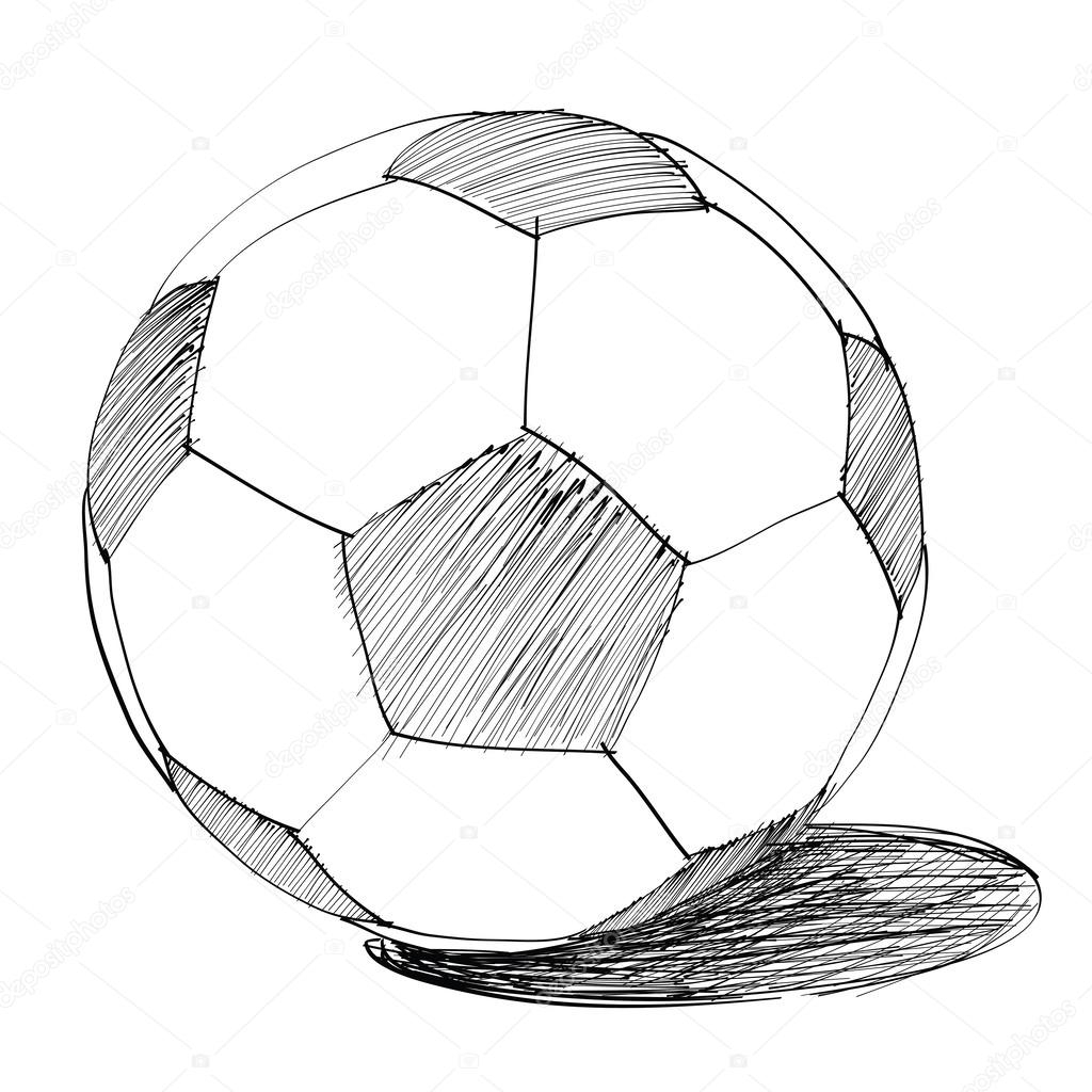Зарисовка мяча