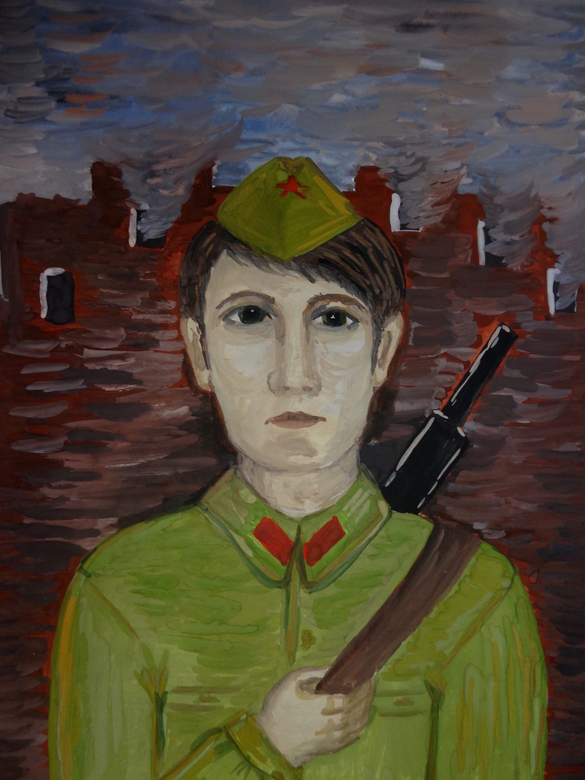 Солдат РФ портрет