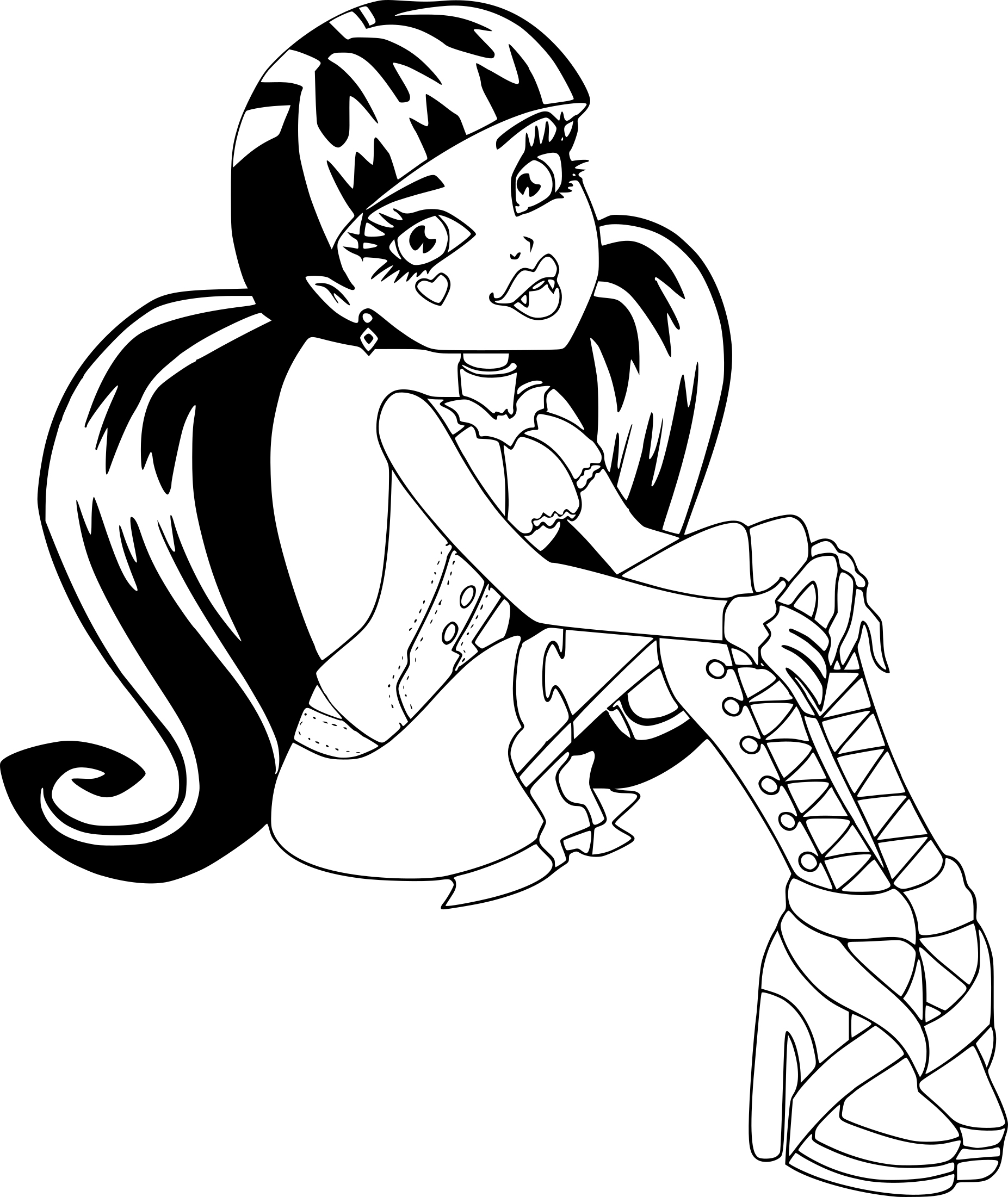 Monster high рисунки