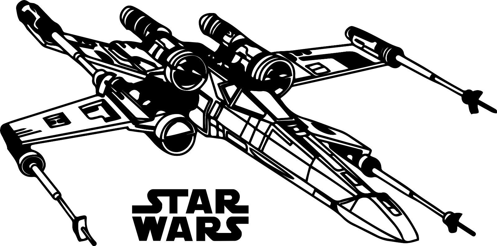 Раскраска Звездные войны корабли повстанцев