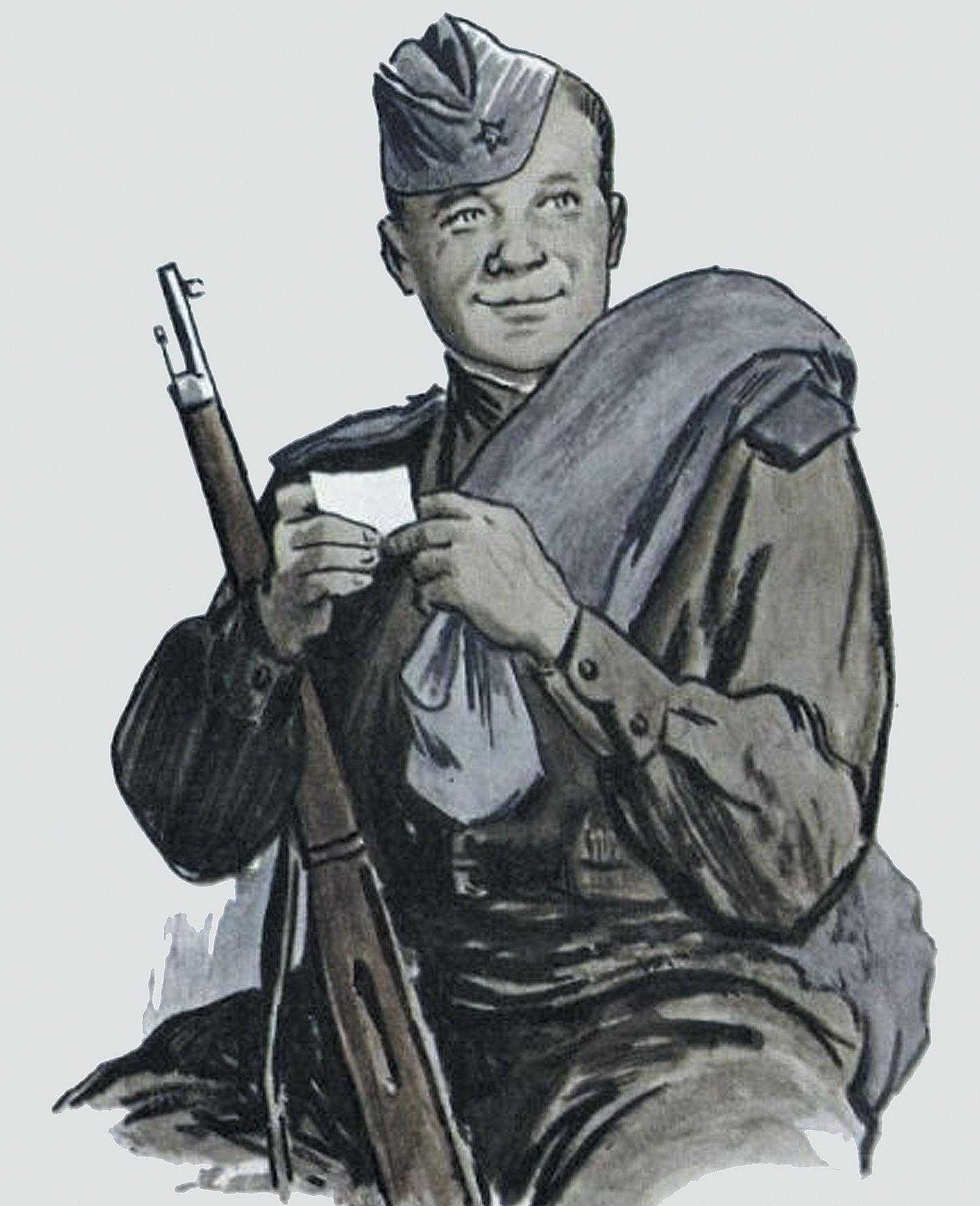Образ русского солдата теркина