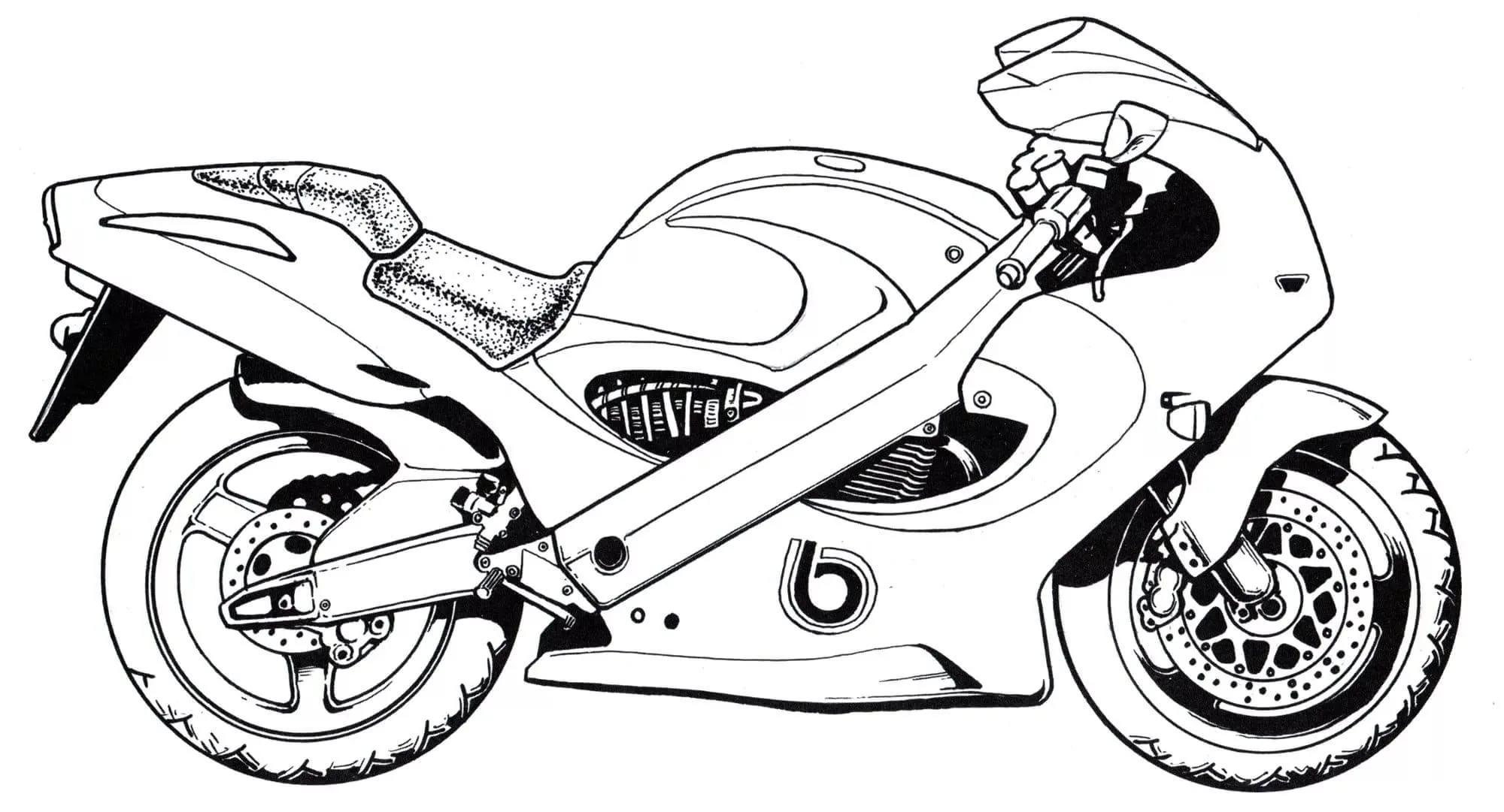 Шоссеный мотоцикл Kawasaki