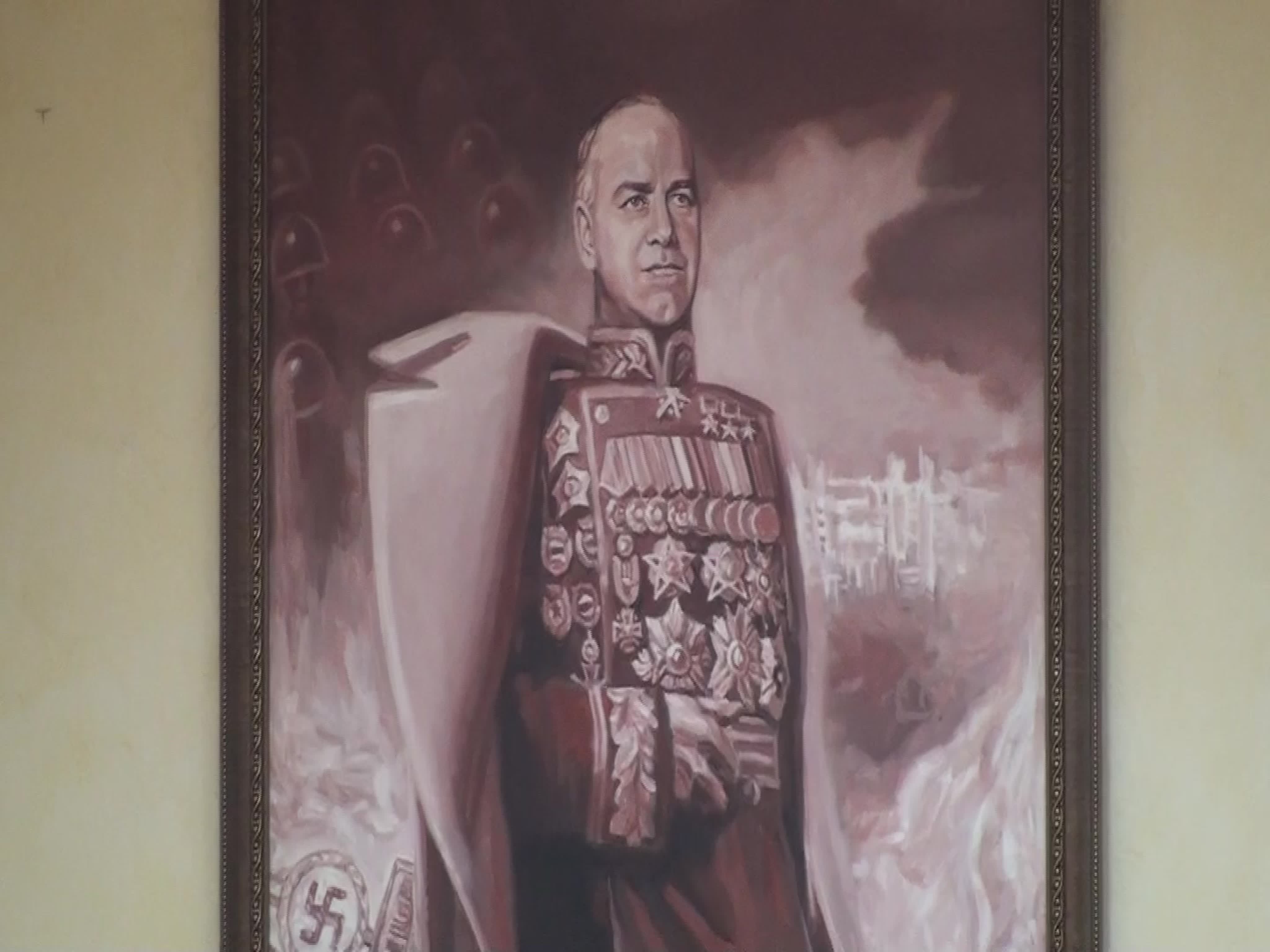 Константин Васильев портрет Жукова