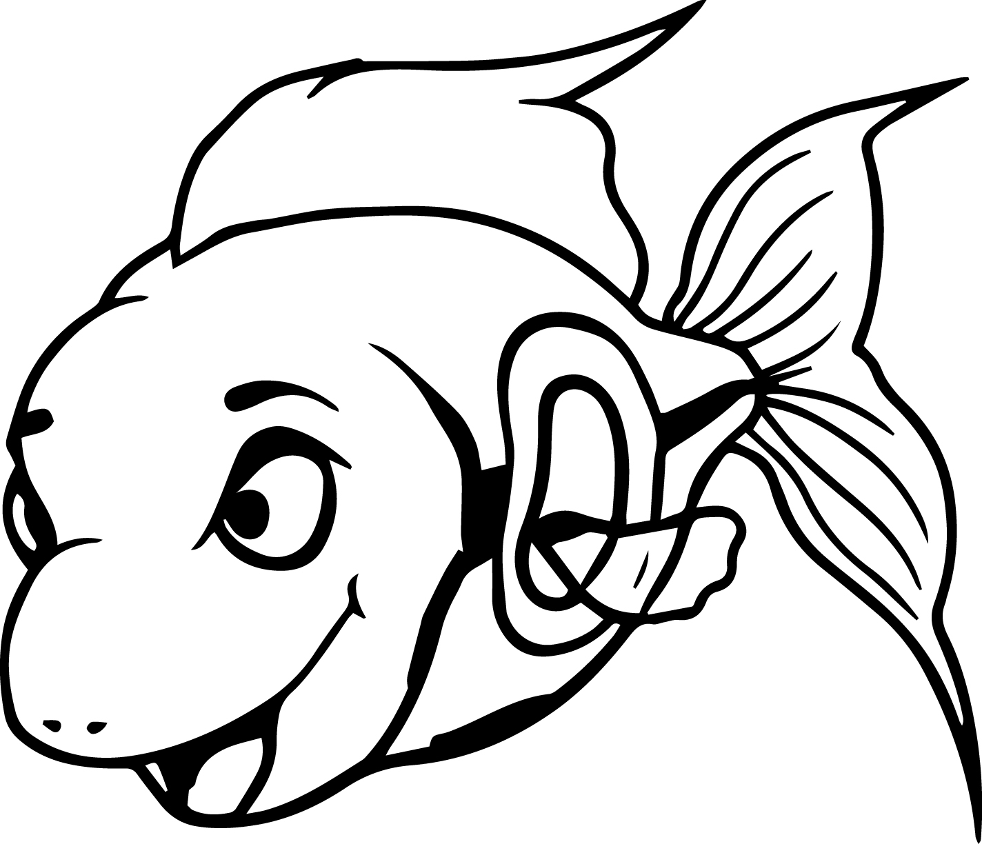 Как раскрасить рыбную голову