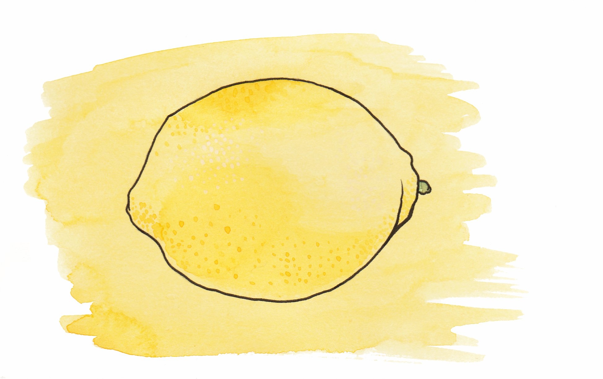 Нарисовать лимон просто