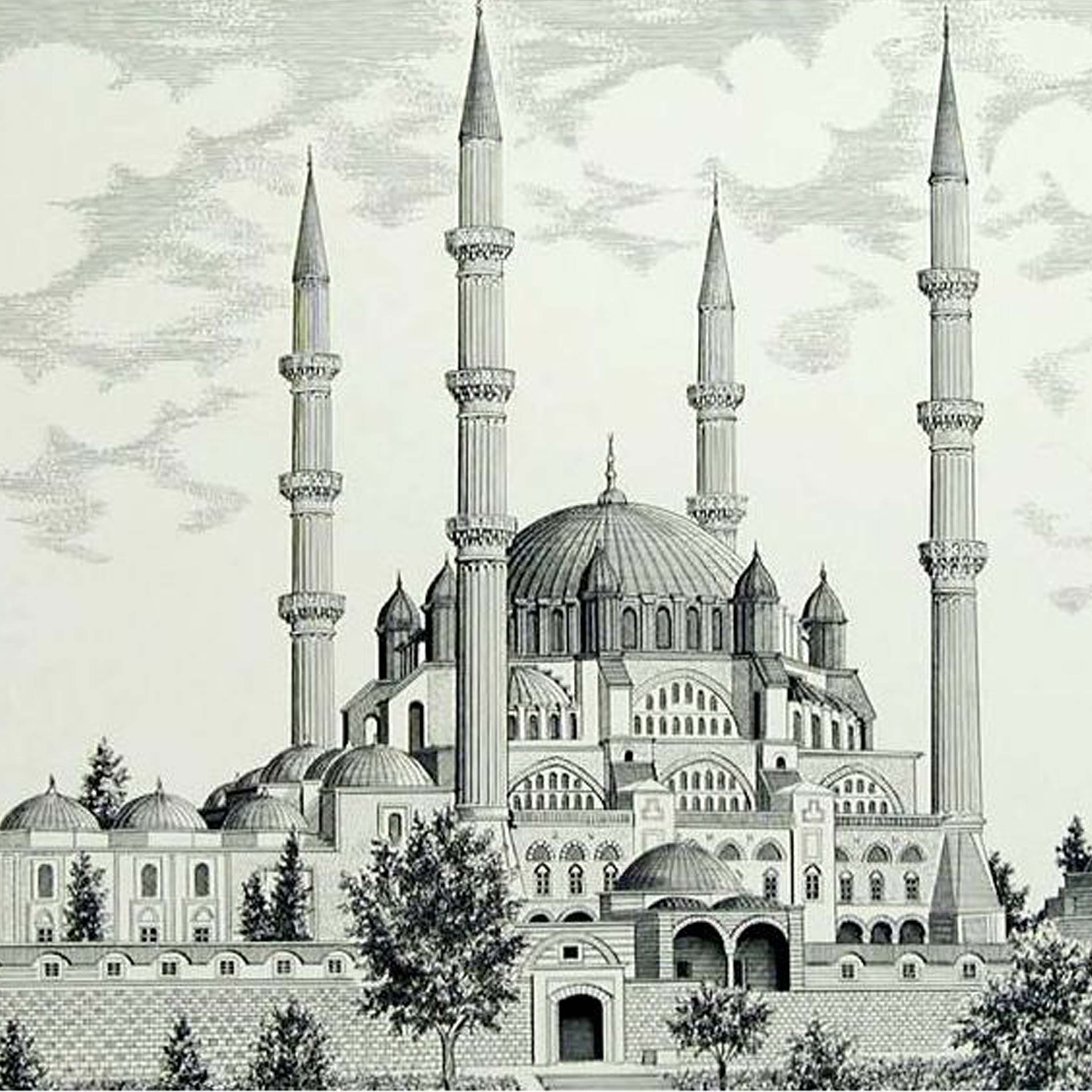 Стамбул гайс 0.65. Мимар Синан мечеть. Селимие Синан. Мечеть Селимие в Стамбуле. Эдирне мечеть Эски.