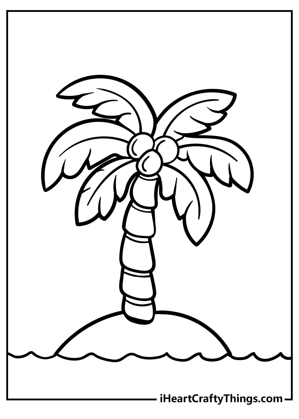 лист пальмы