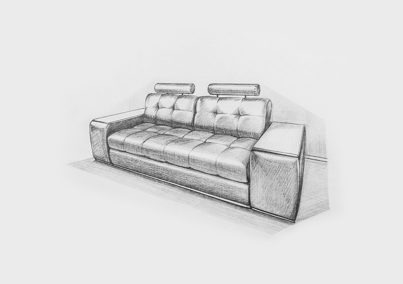 Набросок дивана