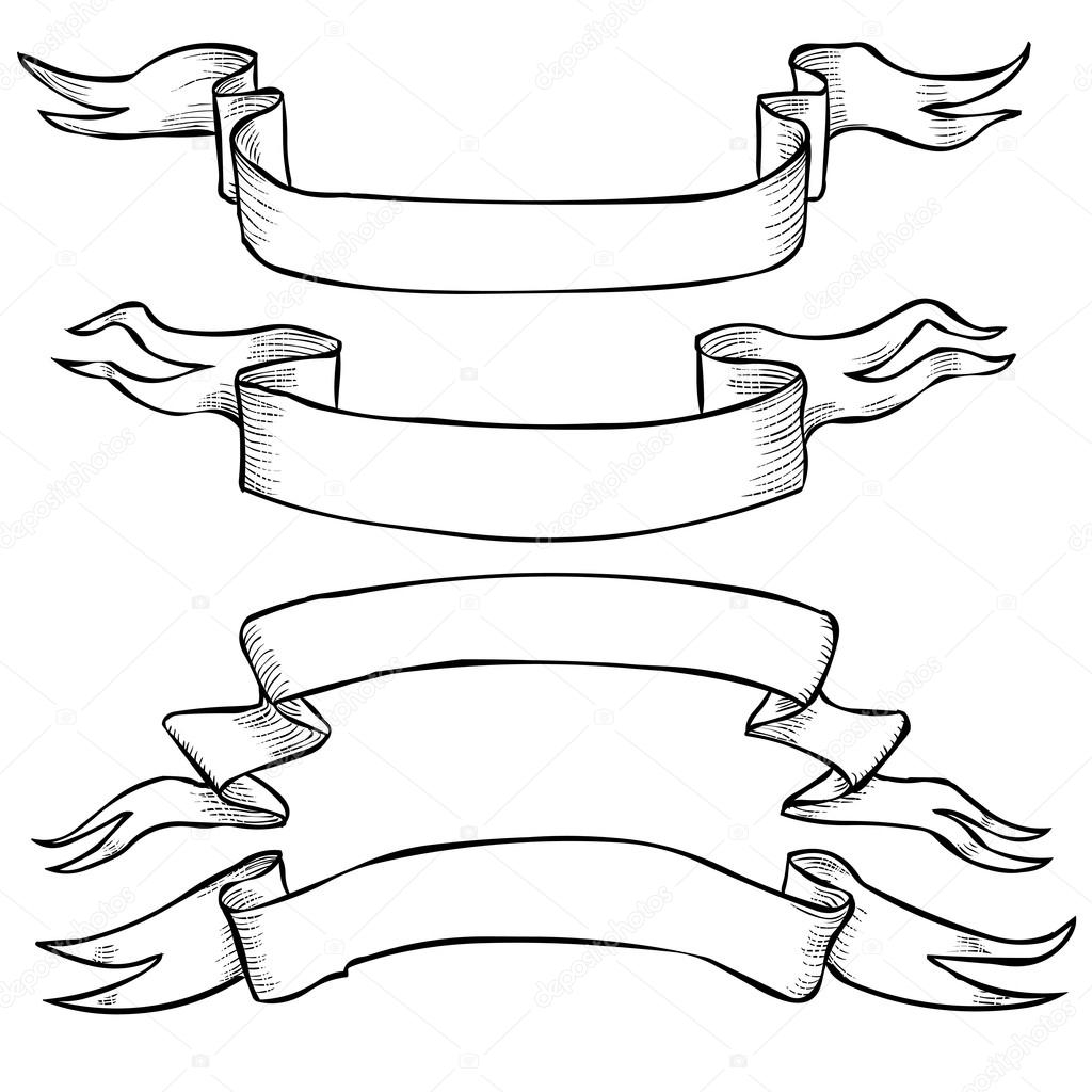 Как нарисовать ленту. Ленты для гербов. Эскиз ленты для надписи. Лента под гербом. Ленточка под гербом.