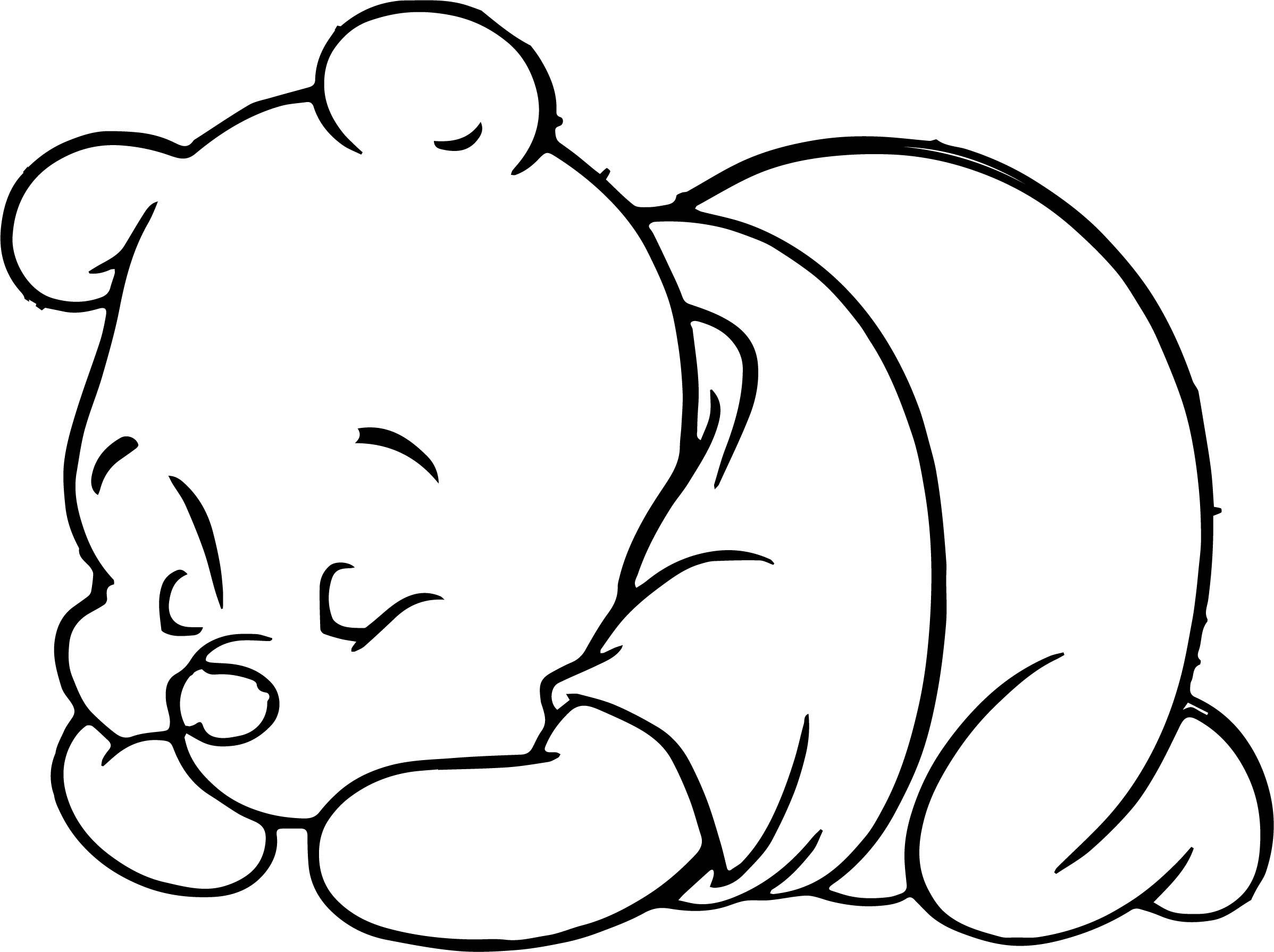 Baby Pooh контур