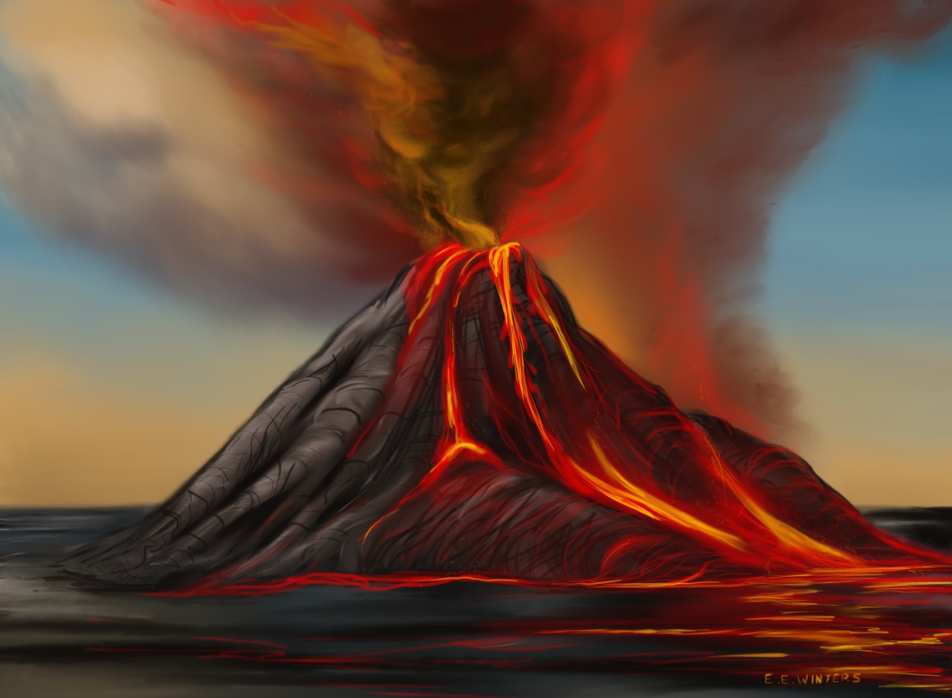 Вулкан кз на андроид. Вулкан лава извержение для детей. Хердубрейд вулкан. Вулкан рисунок. Нарисовать вулкан.