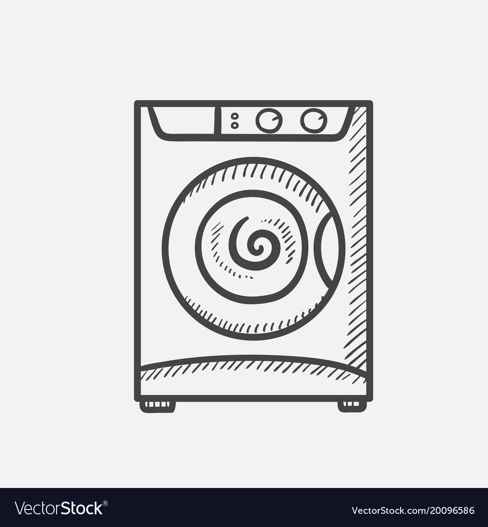 Скетч стиральная машинка